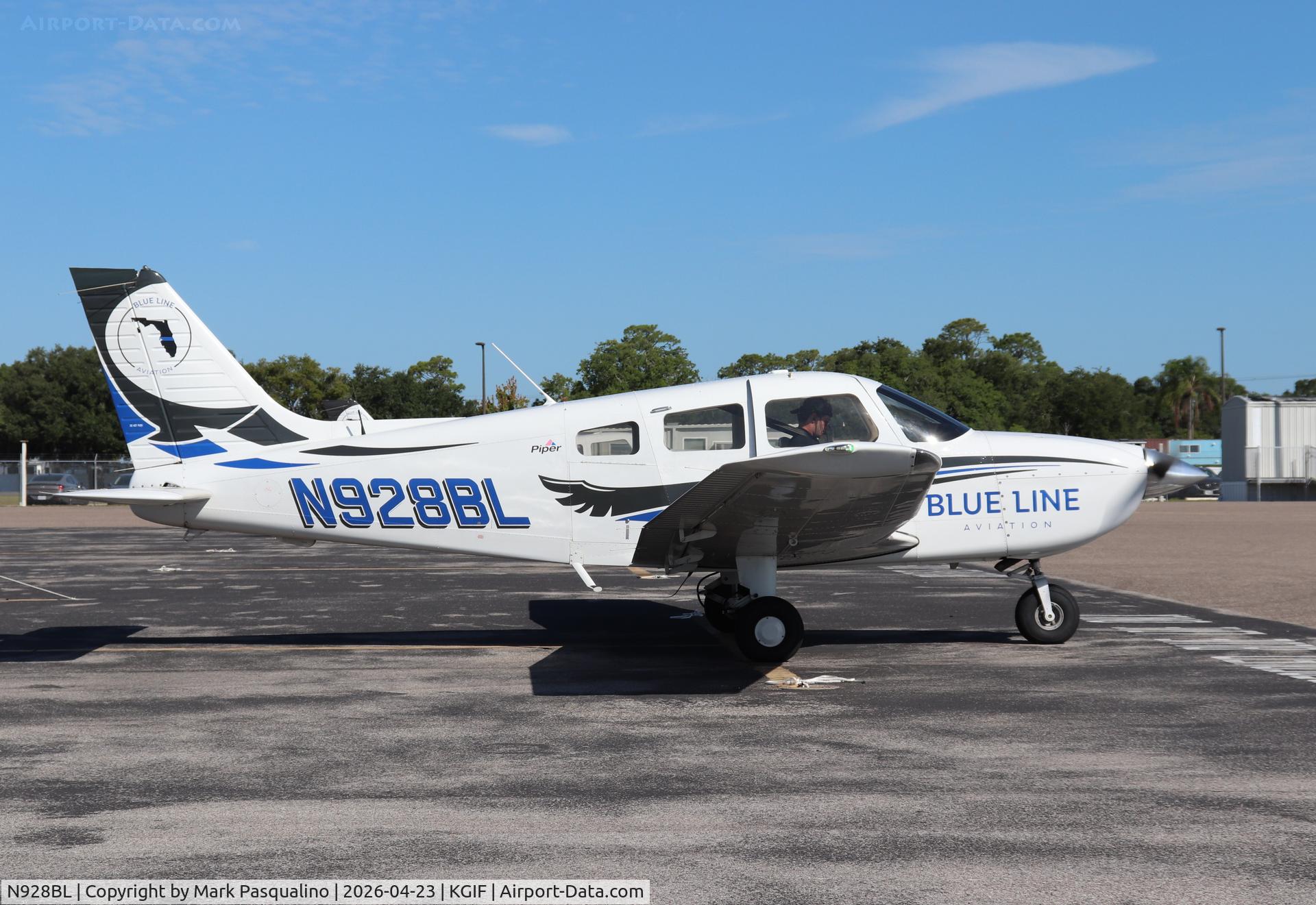N928BL, 2024 Piper PA-28-181 C/N 2881767, Piper PA-28-181