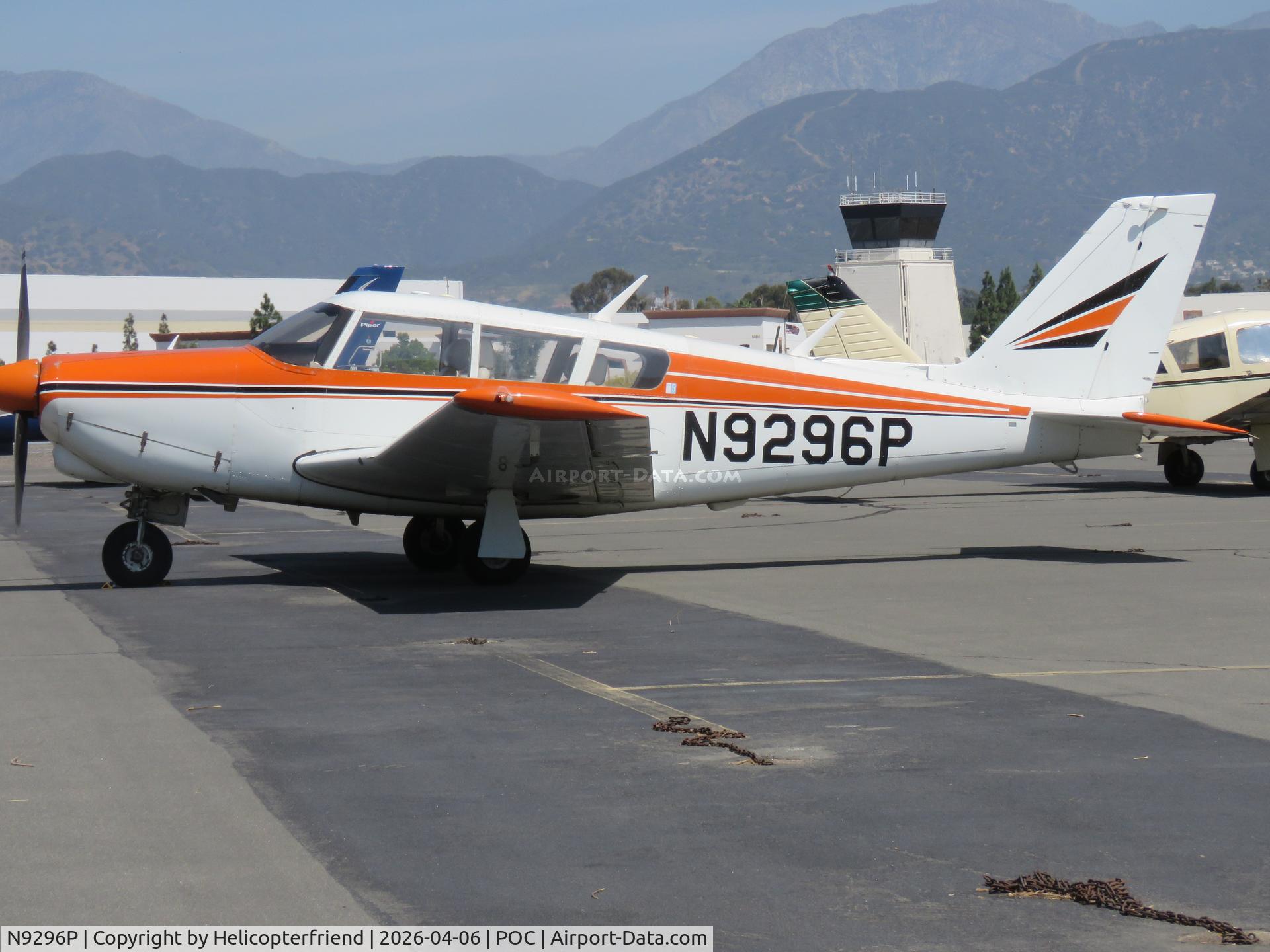 N9296P, 1968 Piper PA-24-260 Comanche C/N 24-4795, Parked in transit parking