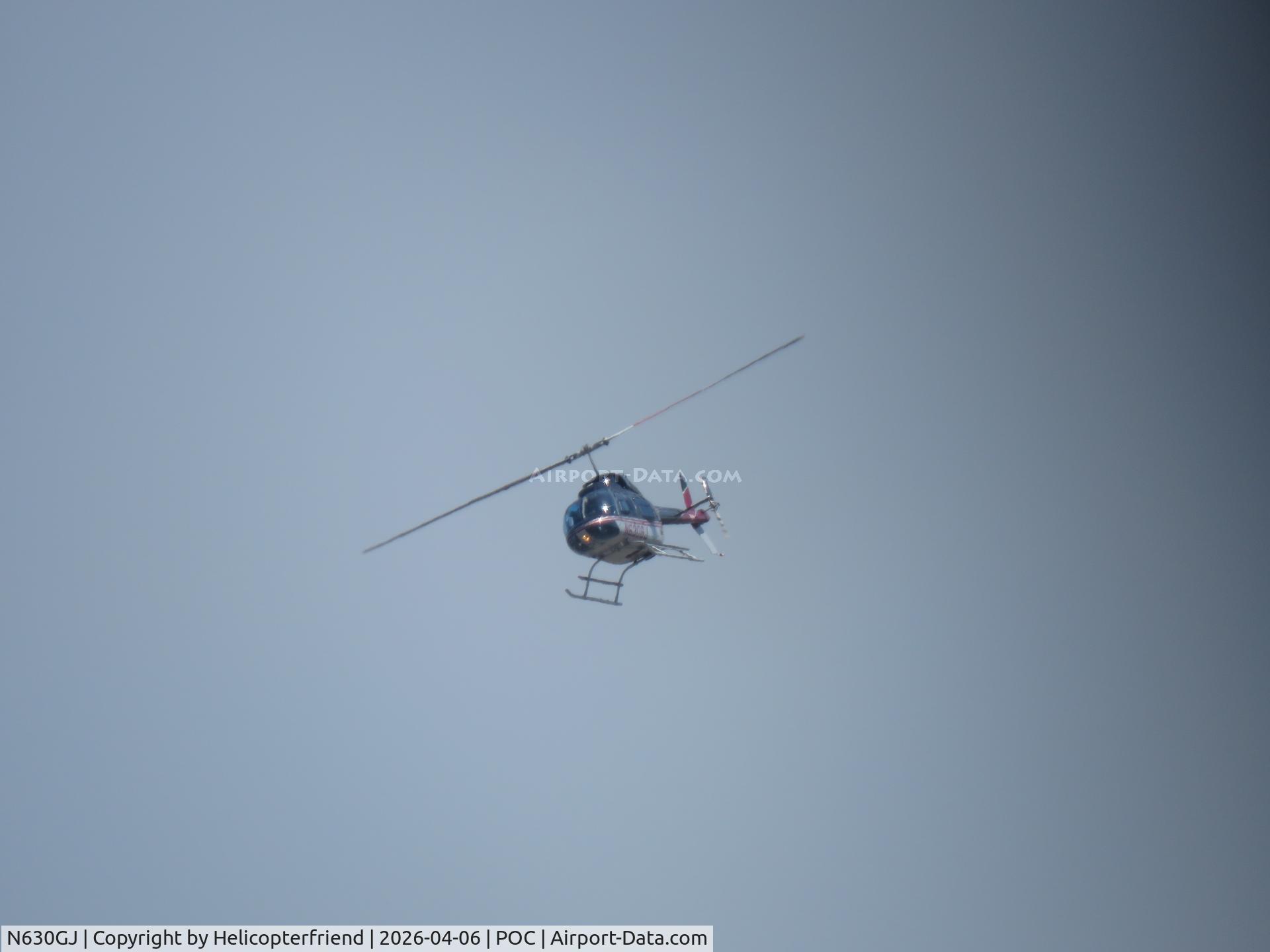 N630GJ, 2008 Bell 206L-4 LongRanger IV LongRanger C/N 52376, Turning final for practice area