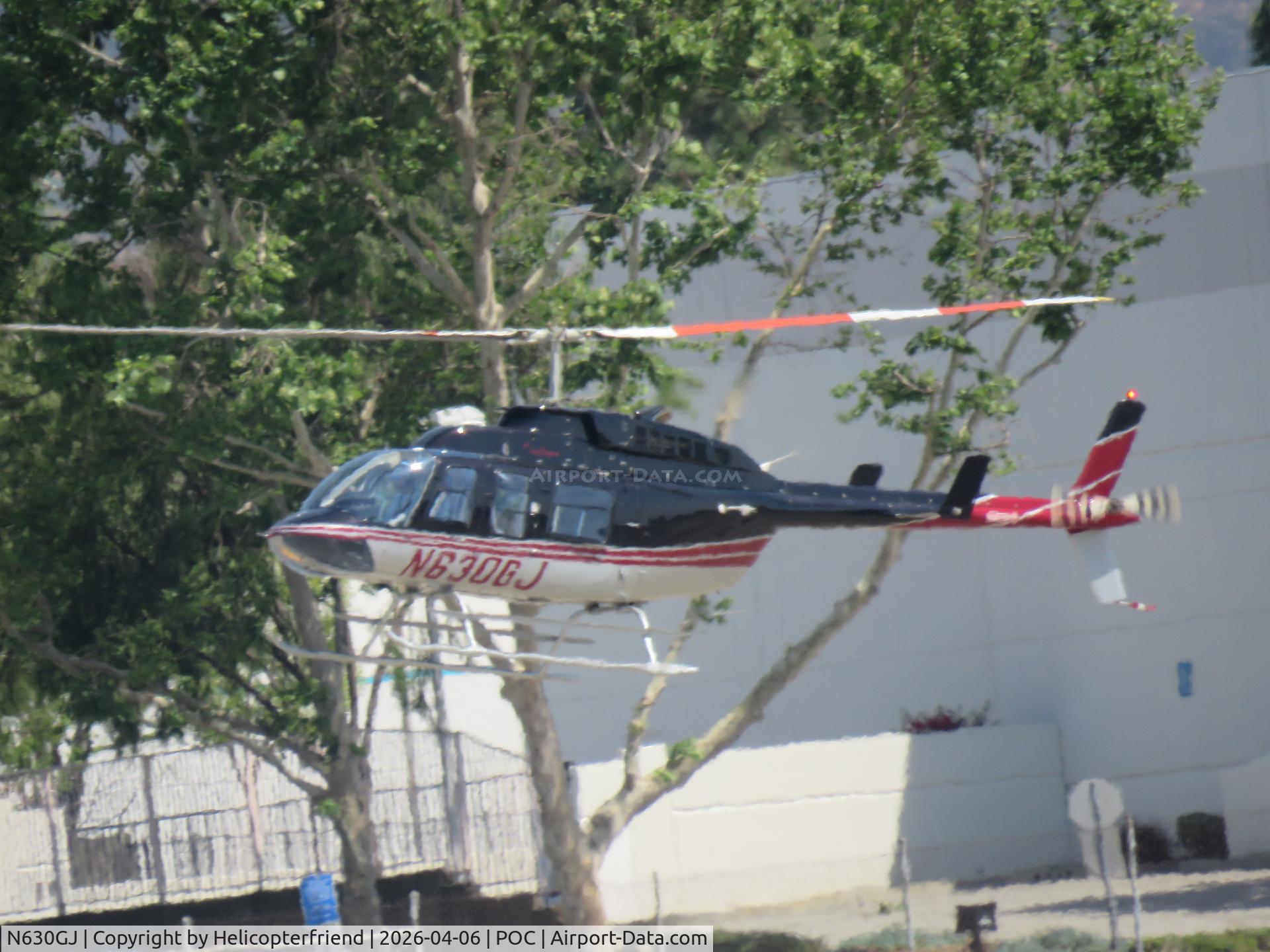 N630GJ, 2008 Bell 206L-4 LongRanger IV LongRanger C/N 52376, Flaring