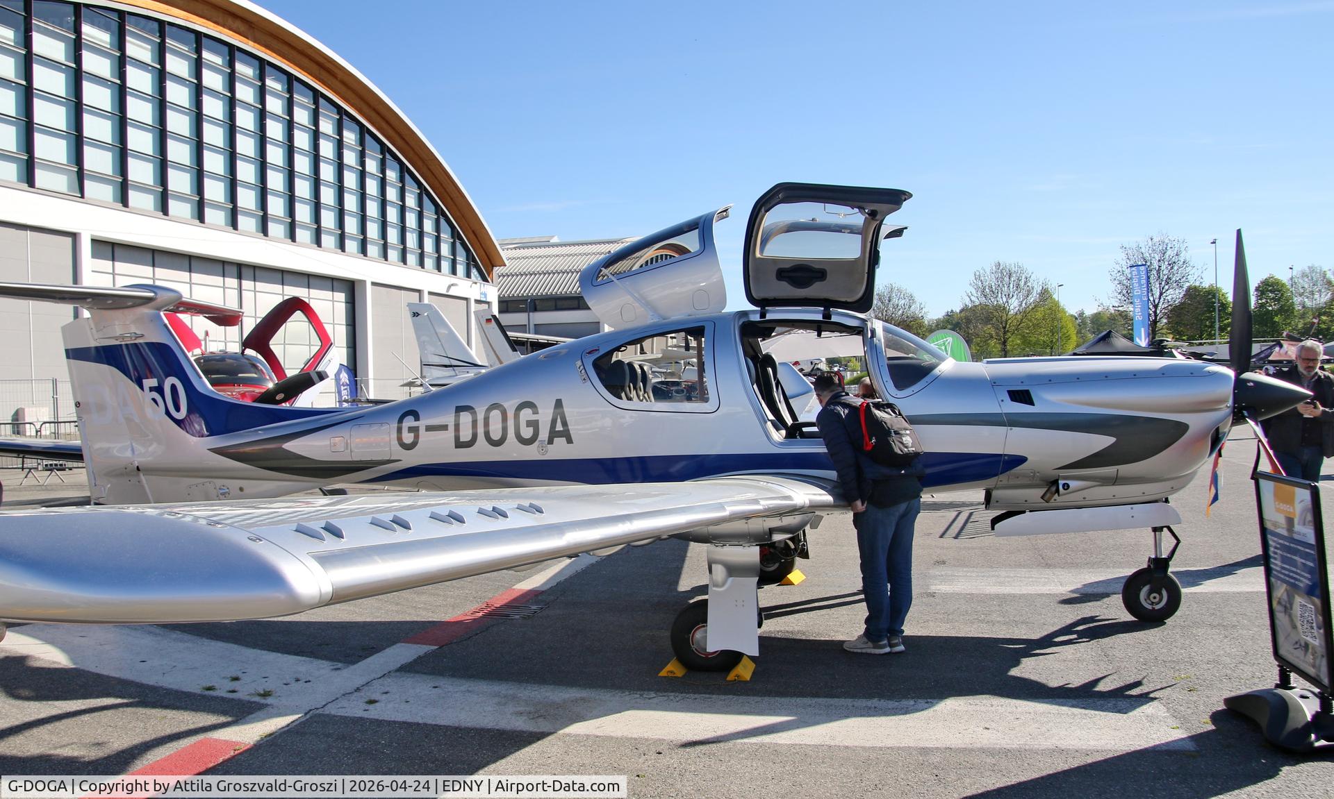 G-DOGA, 2021 Diamond DA-50C C/N 50.C.A.A.014, EDNY - Bodensee Airport Friedrichshafen, Germany. AERO 2026