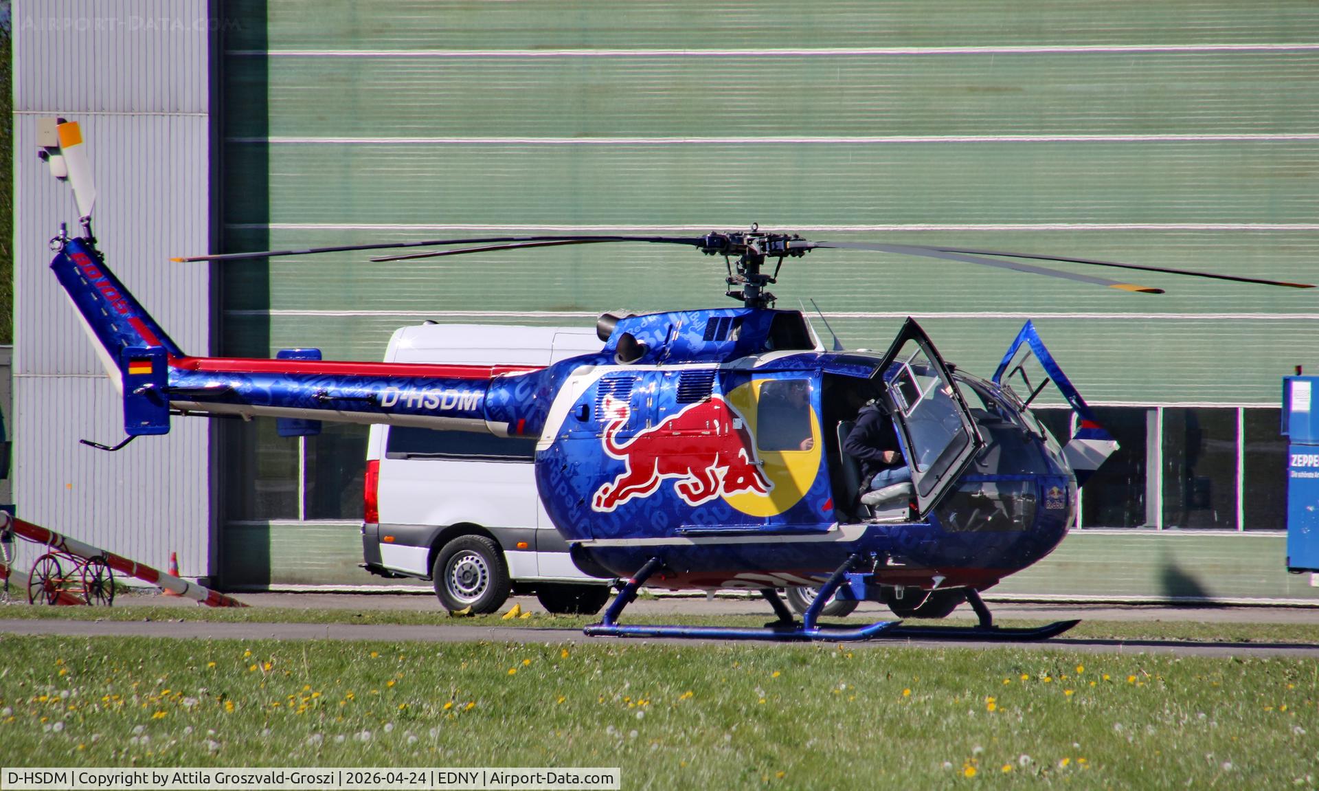 D-HSDM, MBB Bo-105CB C/N S-126, EDNY - Bodensee Airport Friedrichshafen, Germany. AERO 2026