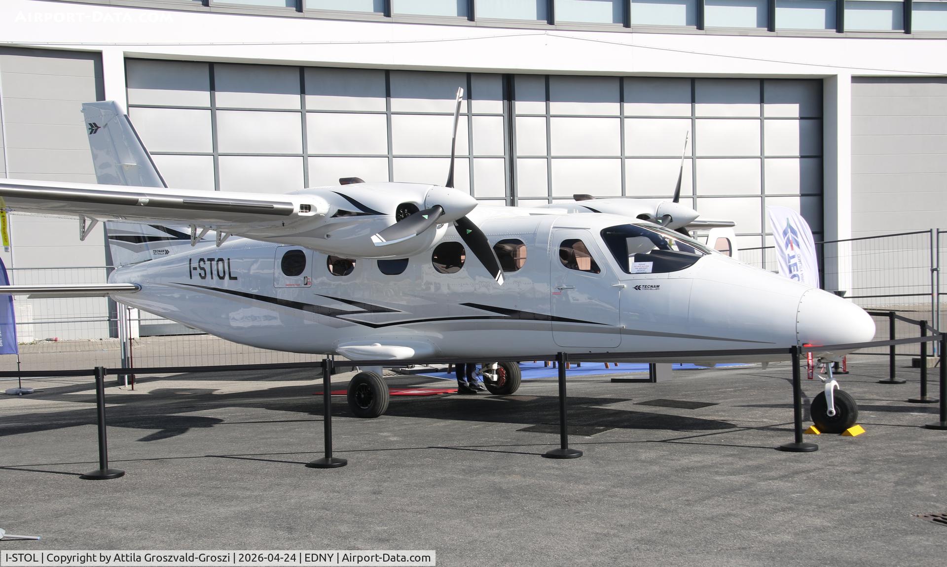 I-STOL, Tecnam P2012 Stol Traveller, EDNY - Bodensee Airport Friedrichshafen, Germany. AERO 2026