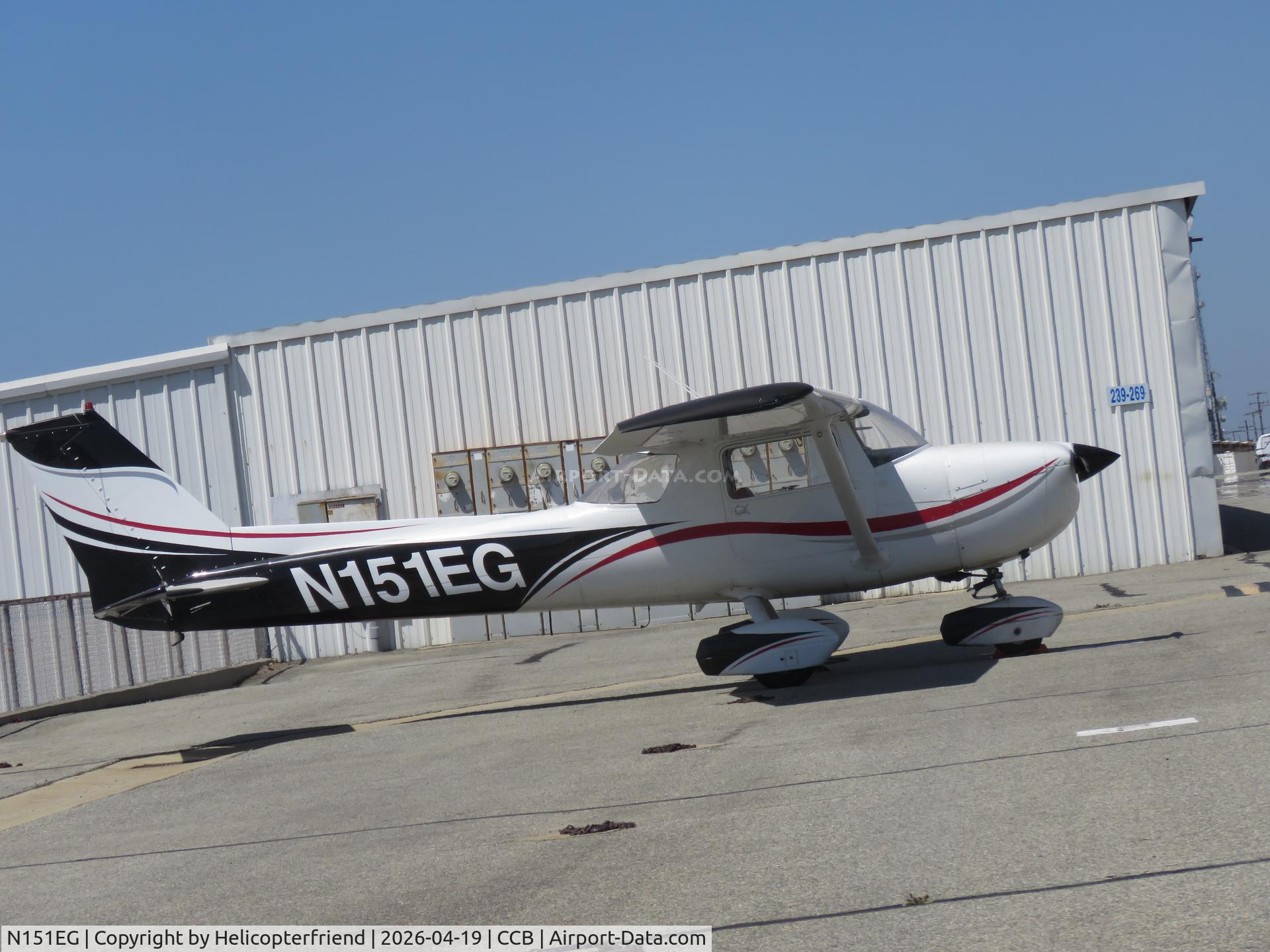 N151EG, 1973 Cessna 150L C/N 15075402, Parked