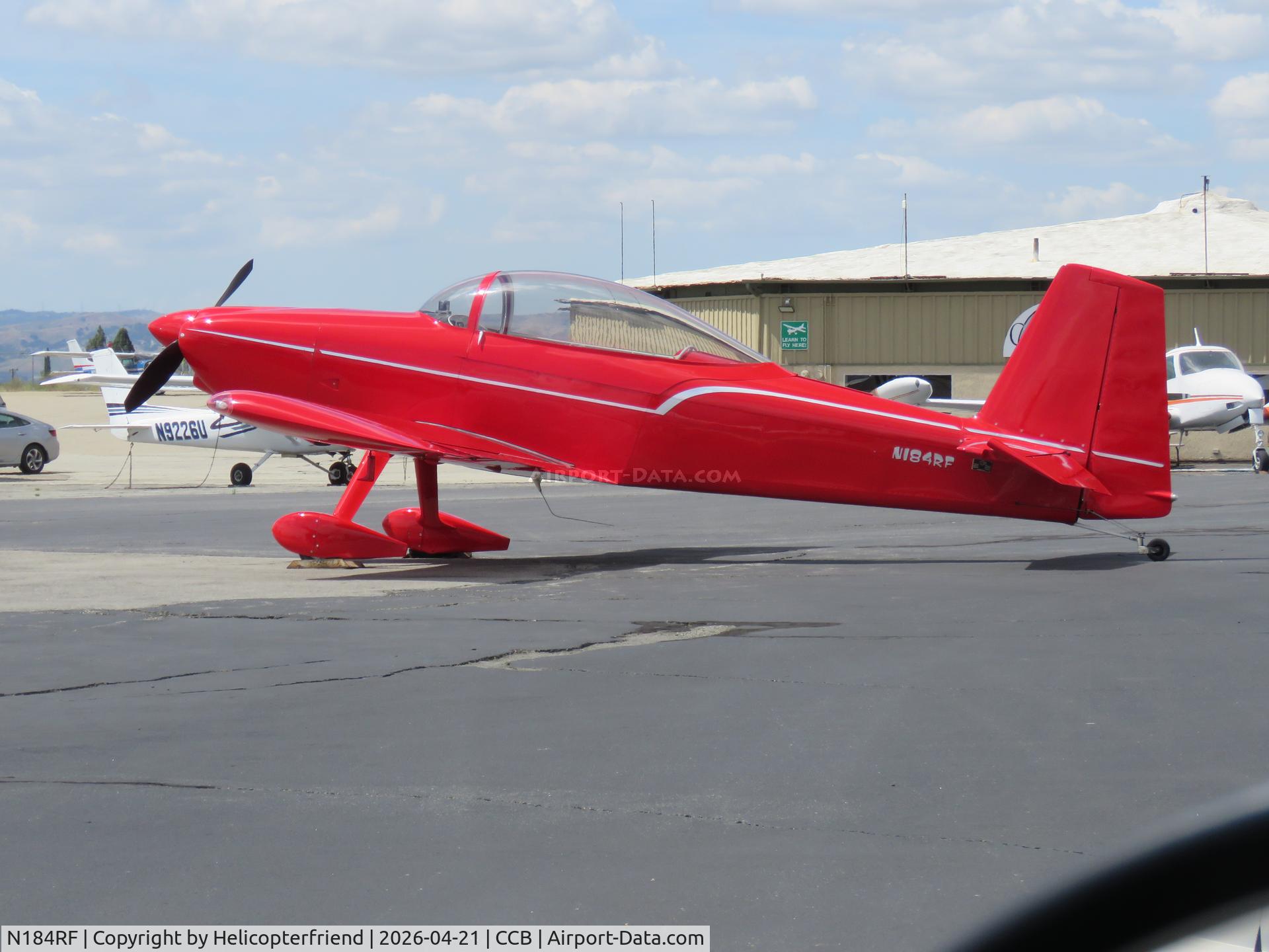 N184RF, 2003 Vans RV-8 C/N 80122, Parked