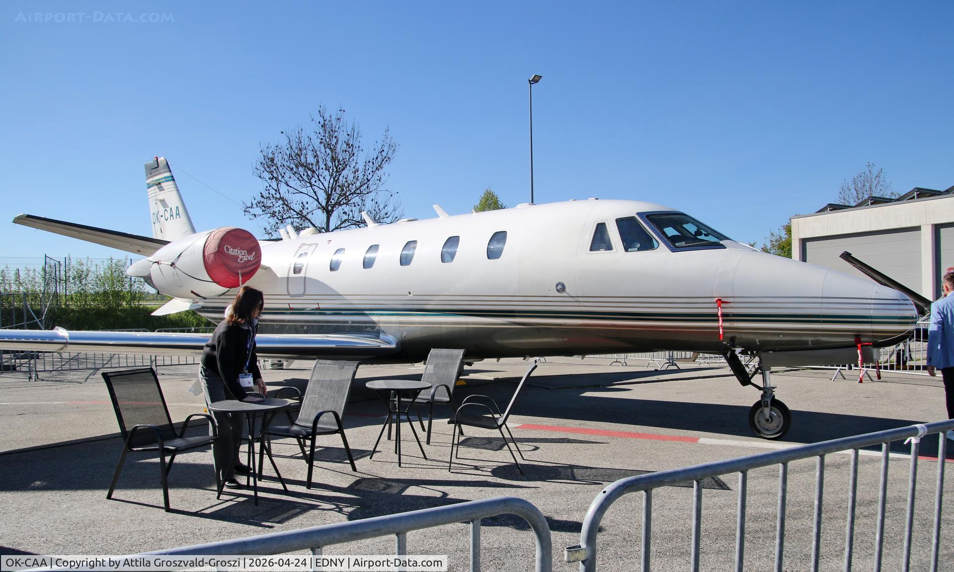OK-CAA, 2001 Cessna 560XL Citation Excel C/N 560-5183, EDNY - Bodensee Airport Friedrichshafen, Germany. AERO 2026