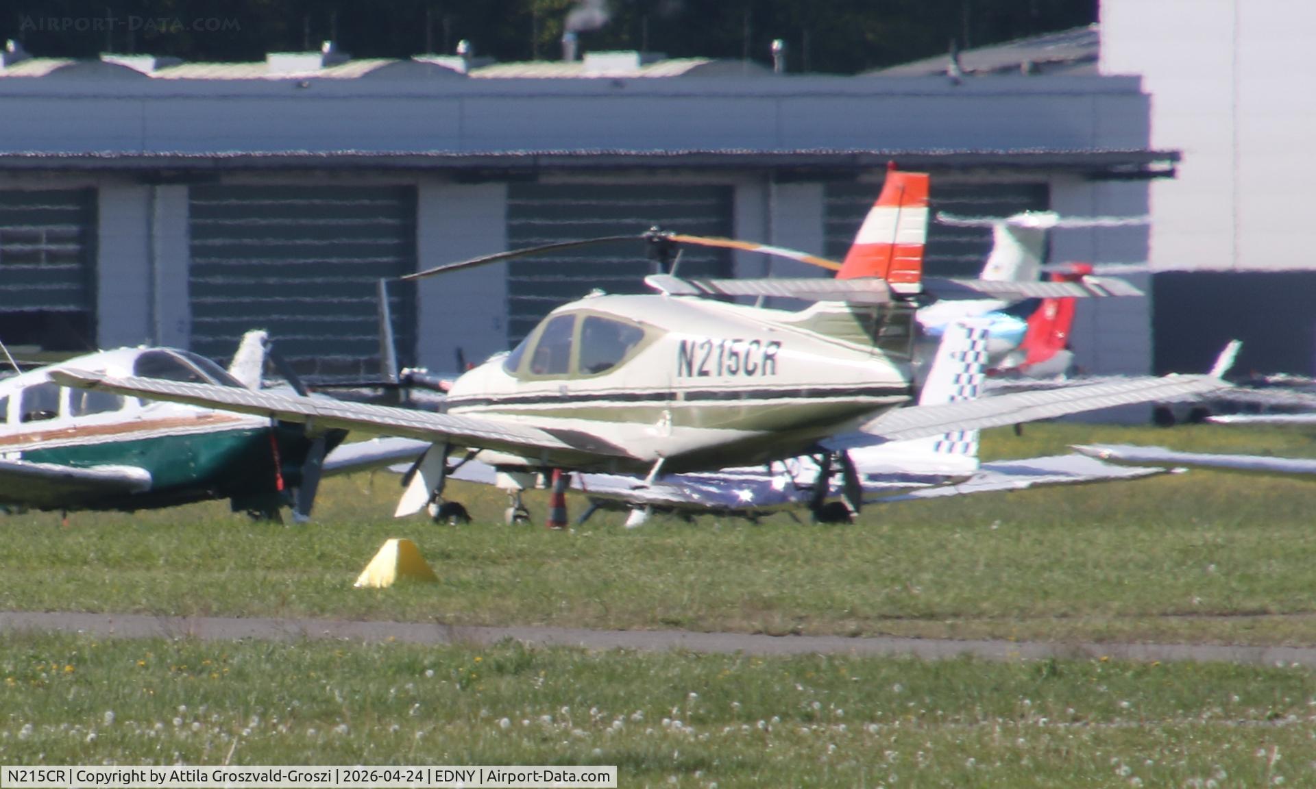 N215CR, 1974 Rockwell International 112A Commander C/N 0216, EDNY - Bodensee Airport Friedrichshafen, Germany. AERO 2026