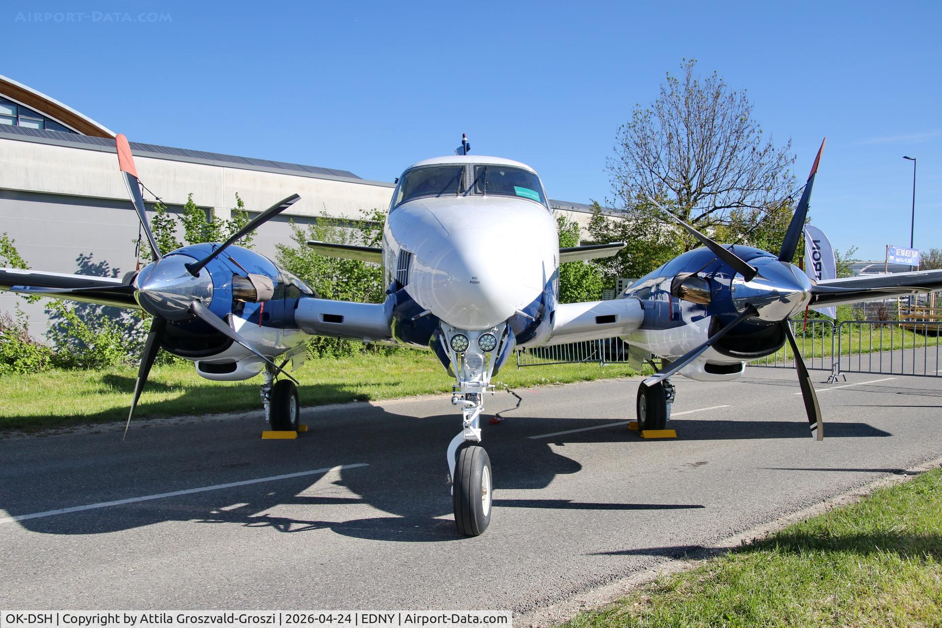 OK-DSH, 1979 Beech C90 King Air C/N LJ-837, EDNY - Bodensee Airport Friedrichshafen, Germany. AERO 2026