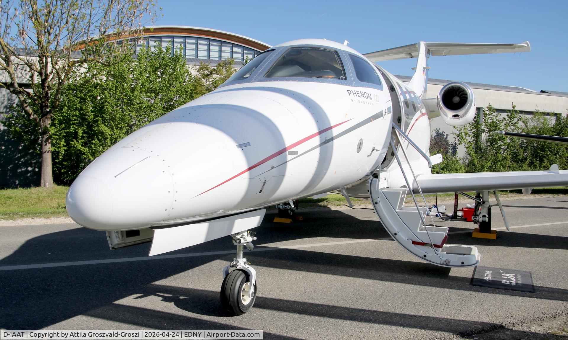 D-IAAT, 2010 Embraer EMB-500 Phenom 100 C/N 50000162, EDNY - Bodensee Airport Friedrichshafen, Germany. AERO 2026