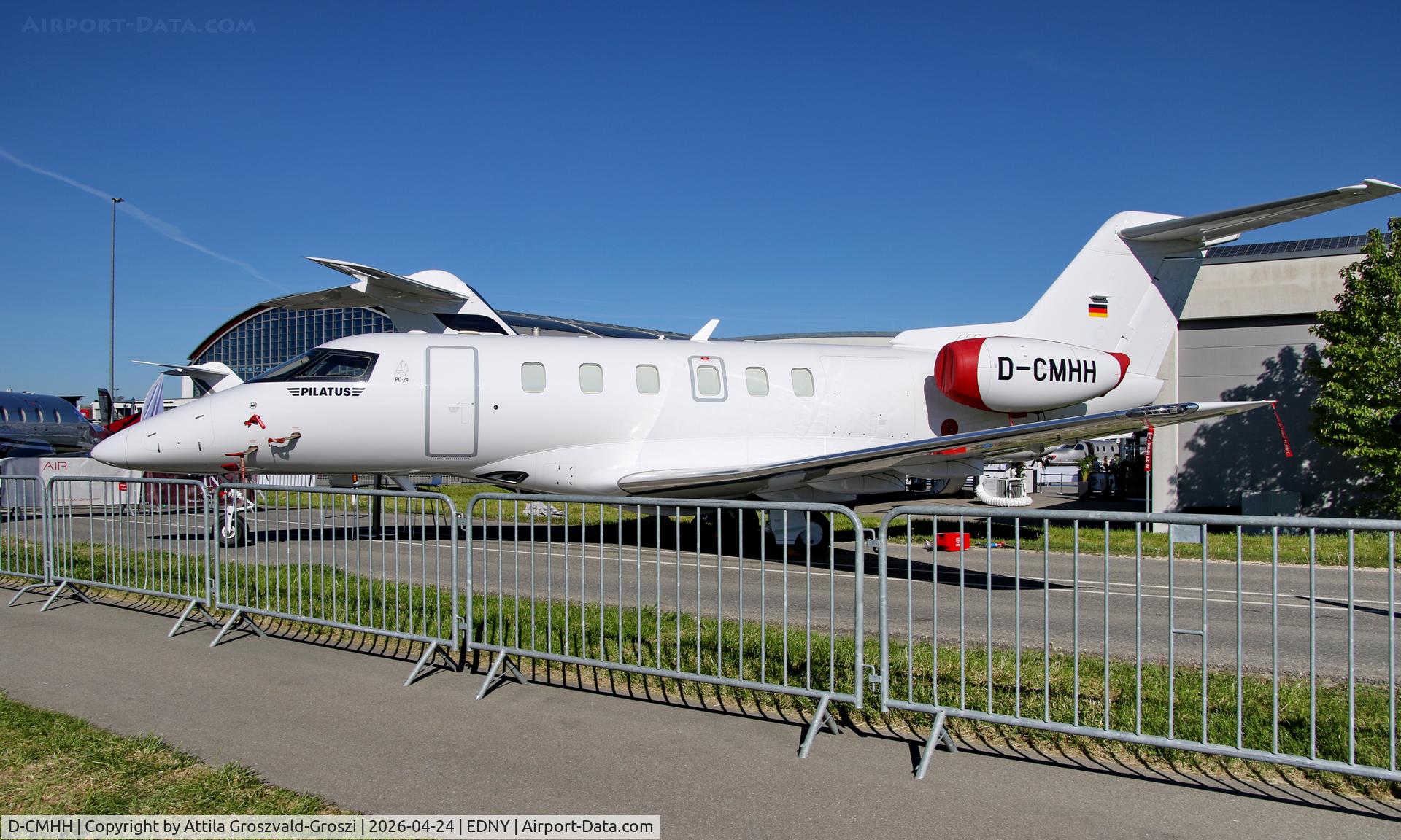 D-CMHH, 2021 Pilatus PC-24 C/N 226, EDNY - Bodensee Airport Friedrichshafen, Germany. AERO 2026