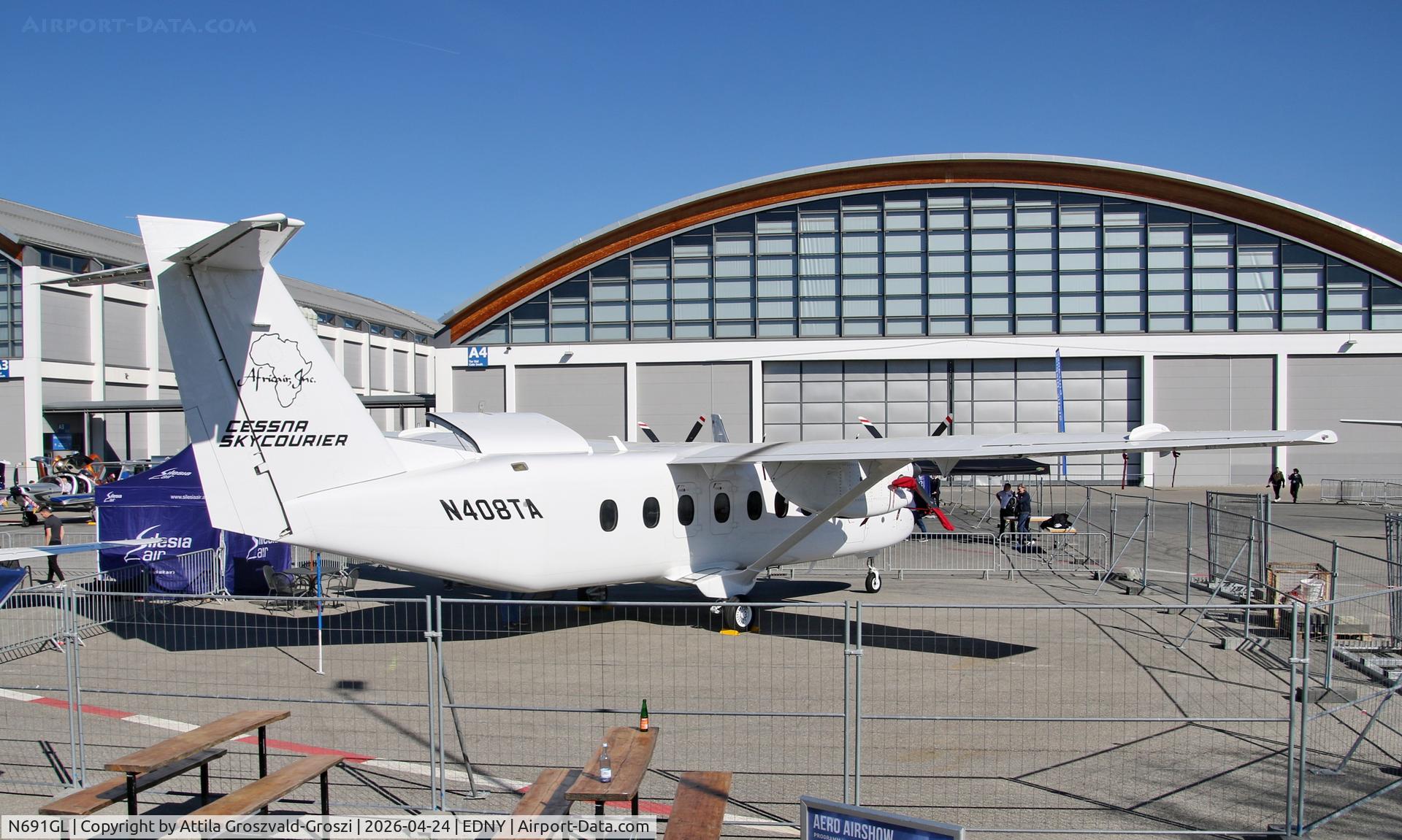 N691GL, 2025 Bombardier Global 6500 C/N 60191, EDNY - Bodensee Airport Friedrichshafen, Germany. AERO 2026