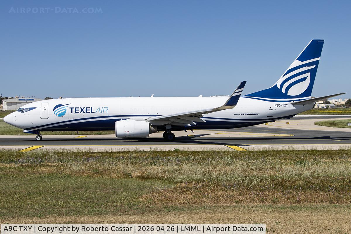 A9C-TXY, Boeing 737-8Q8(BCF) C/N 29374, Charlie