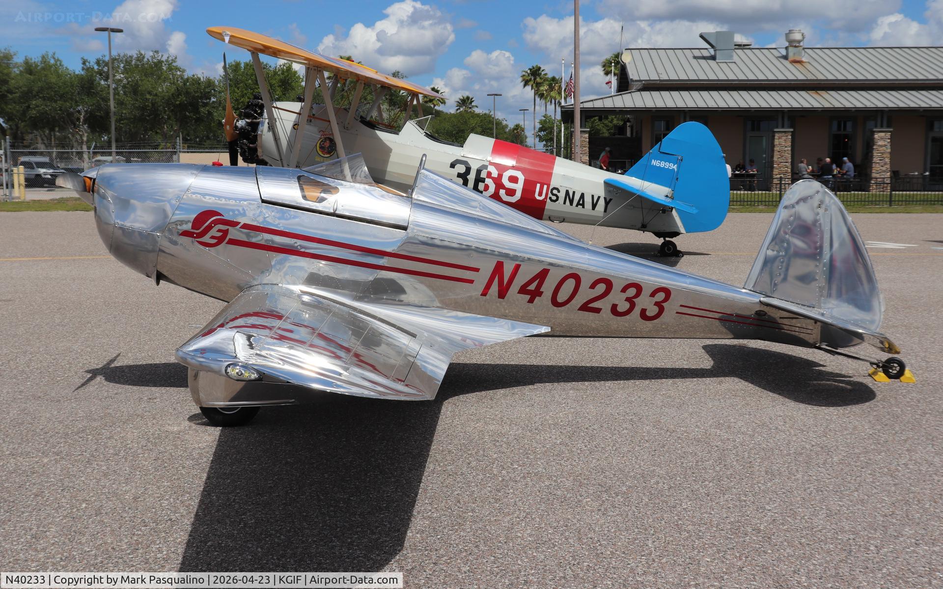 N40233, 2025 Spirit Engineering SE-1 C/N 015, Spirit Engineering SE-1