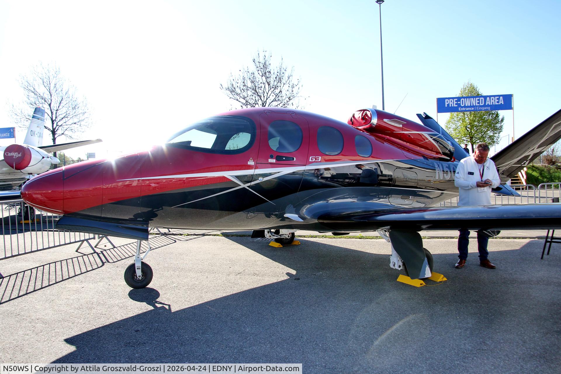 N50WS, 2020 Cirrus SF-50 G3 Vision Jet C/N 0741, EDNY - Bodensee Airport Friedrichshafen, Germany. AERO 2026