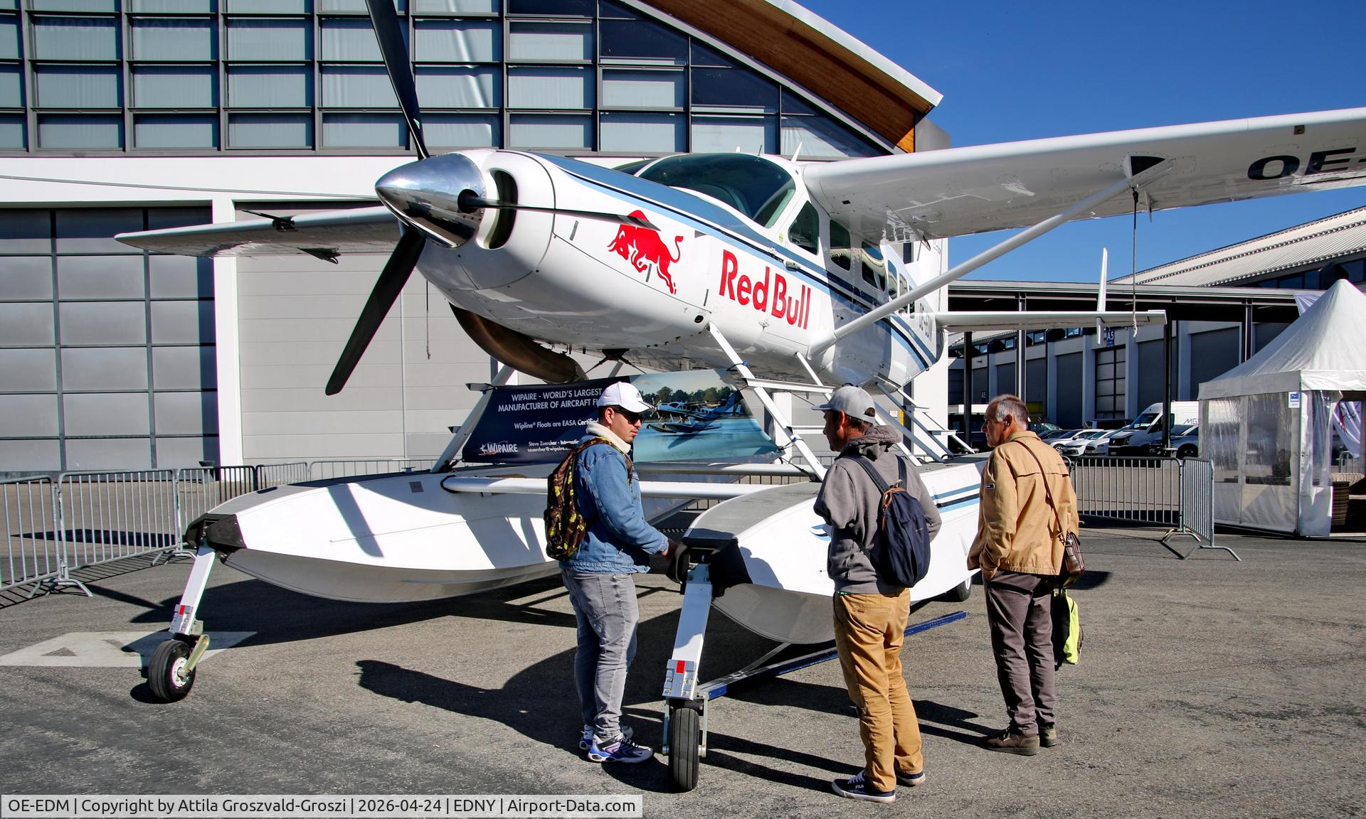 OE-EDM, 1996 Cessna 208 Caravan 1 C/N 20800257, EDNY - Bodensee Airport Friedrichshafen, Germany. AERO 2026