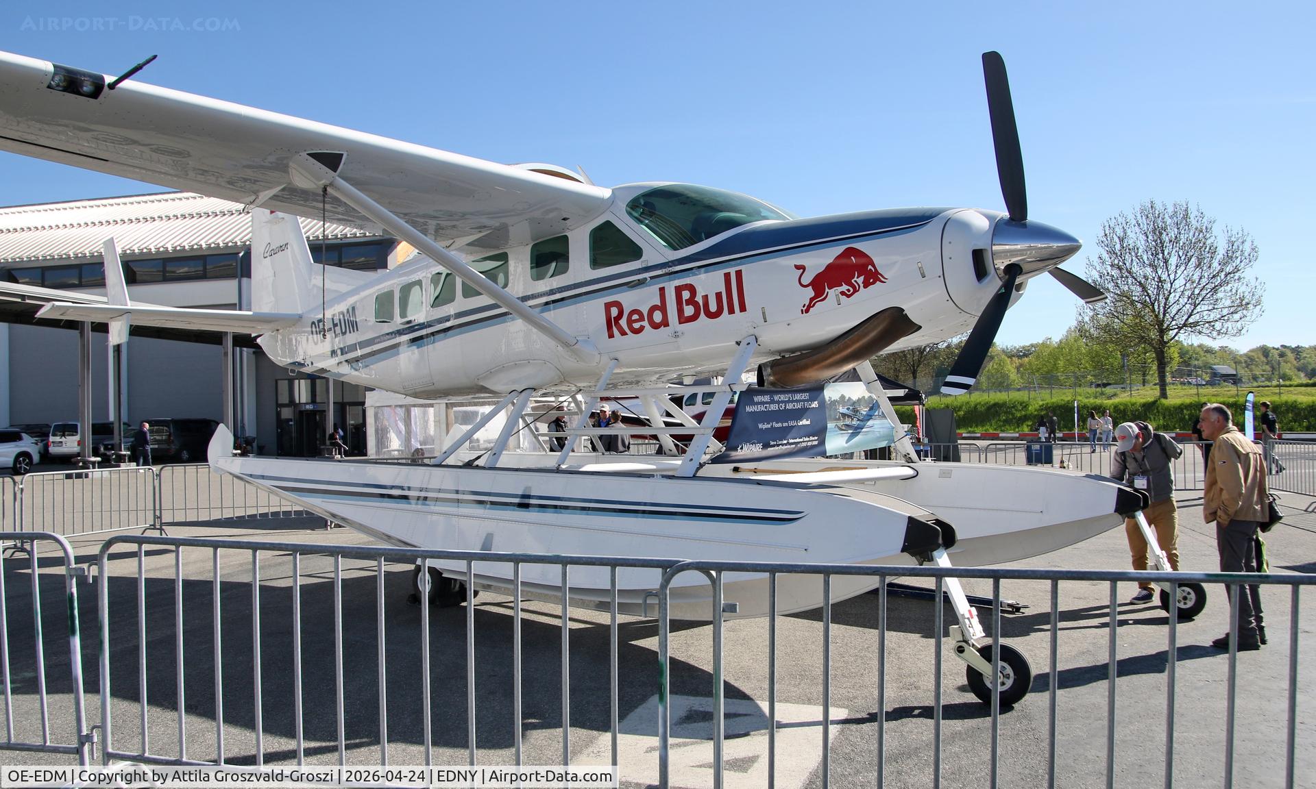 OE-EDM, 1996 Cessna 208 Caravan 1 C/N 20800257, EDNY - Bodensee Airport Friedrichshafen, Germany. AERO 2026