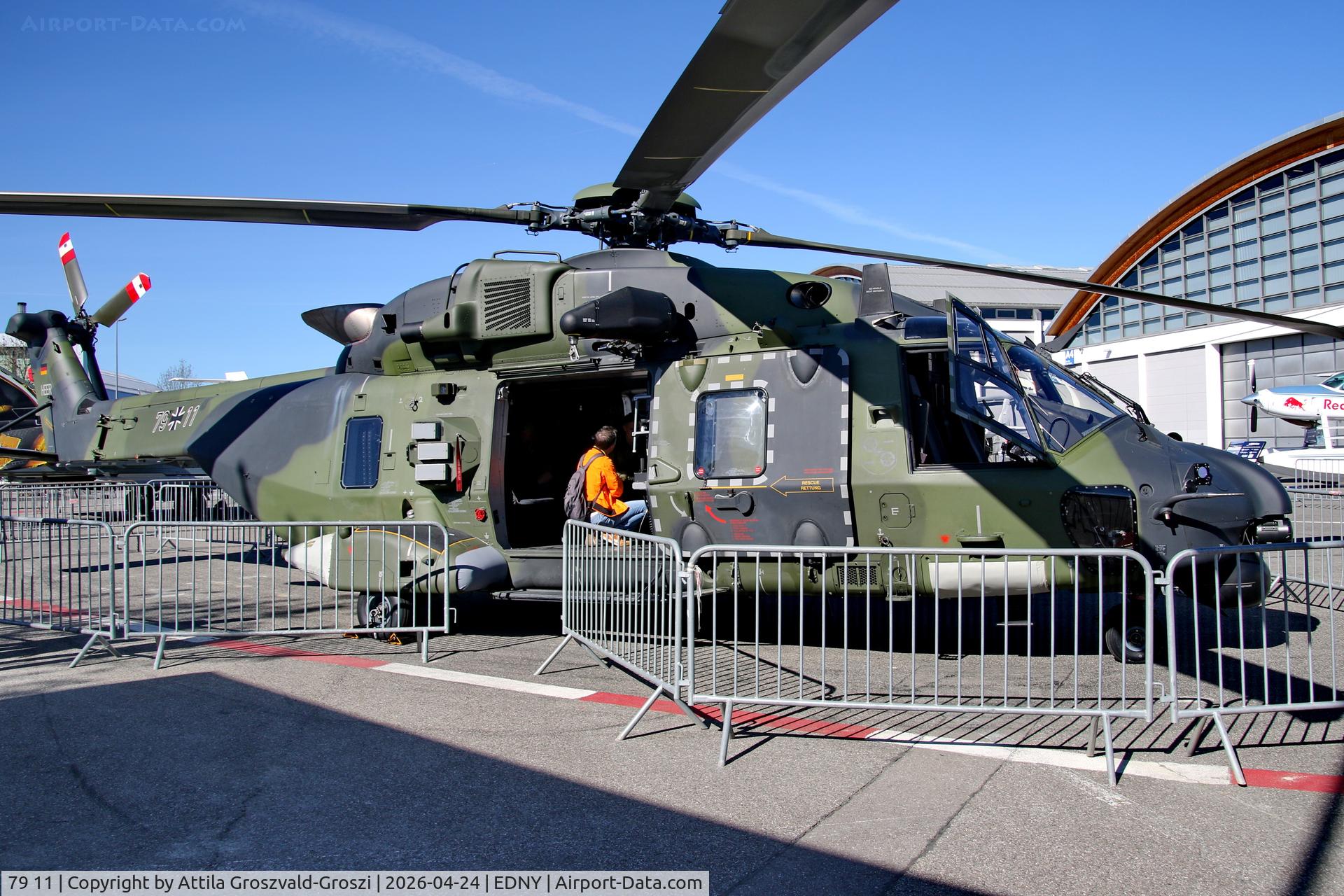 79 11, 2013 NHI NH-90 TTH HEER Caiman C/N 1143, EDNY - Bodensee Airport Friedrichshafen, Germany. AERO 2026