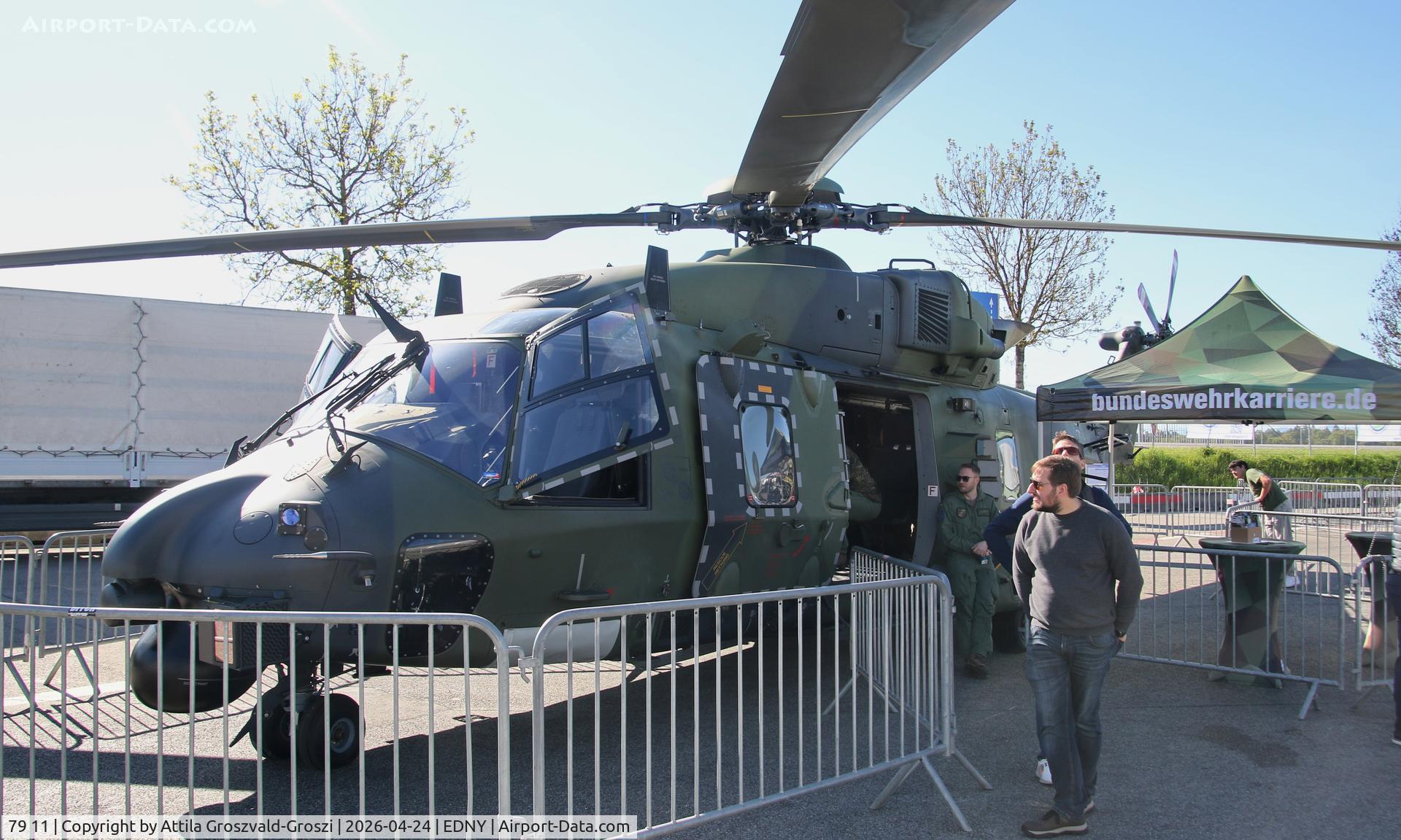 79 11, 2013 NHI NH-90 TTH HEER Caiman C/N 1143, EDNY - Bodensee Airport Friedrichshafen, Germany. AERO 2026