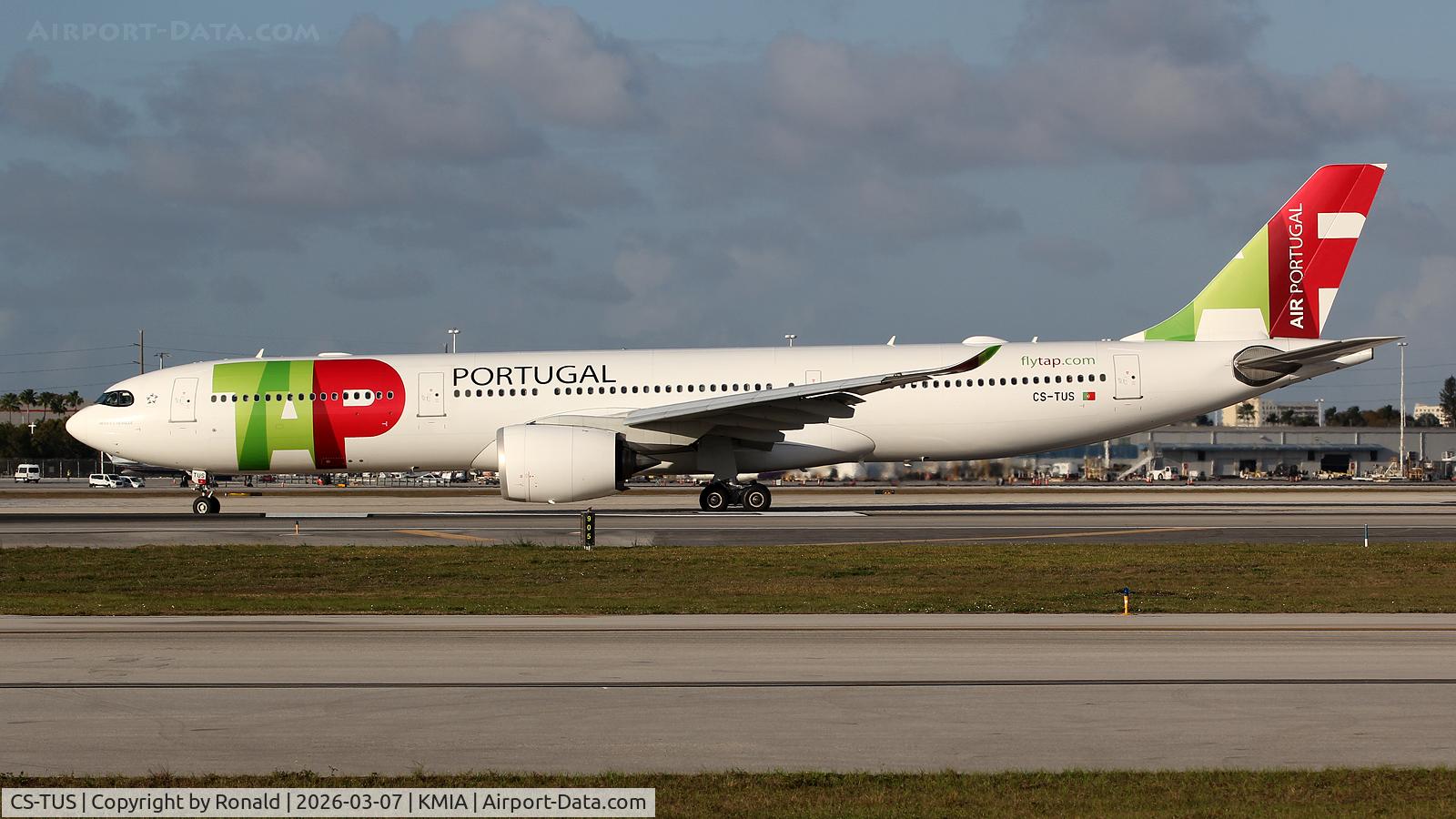 CS-TUS, 2019 Airbus A330-941 C/N 1954, at mia