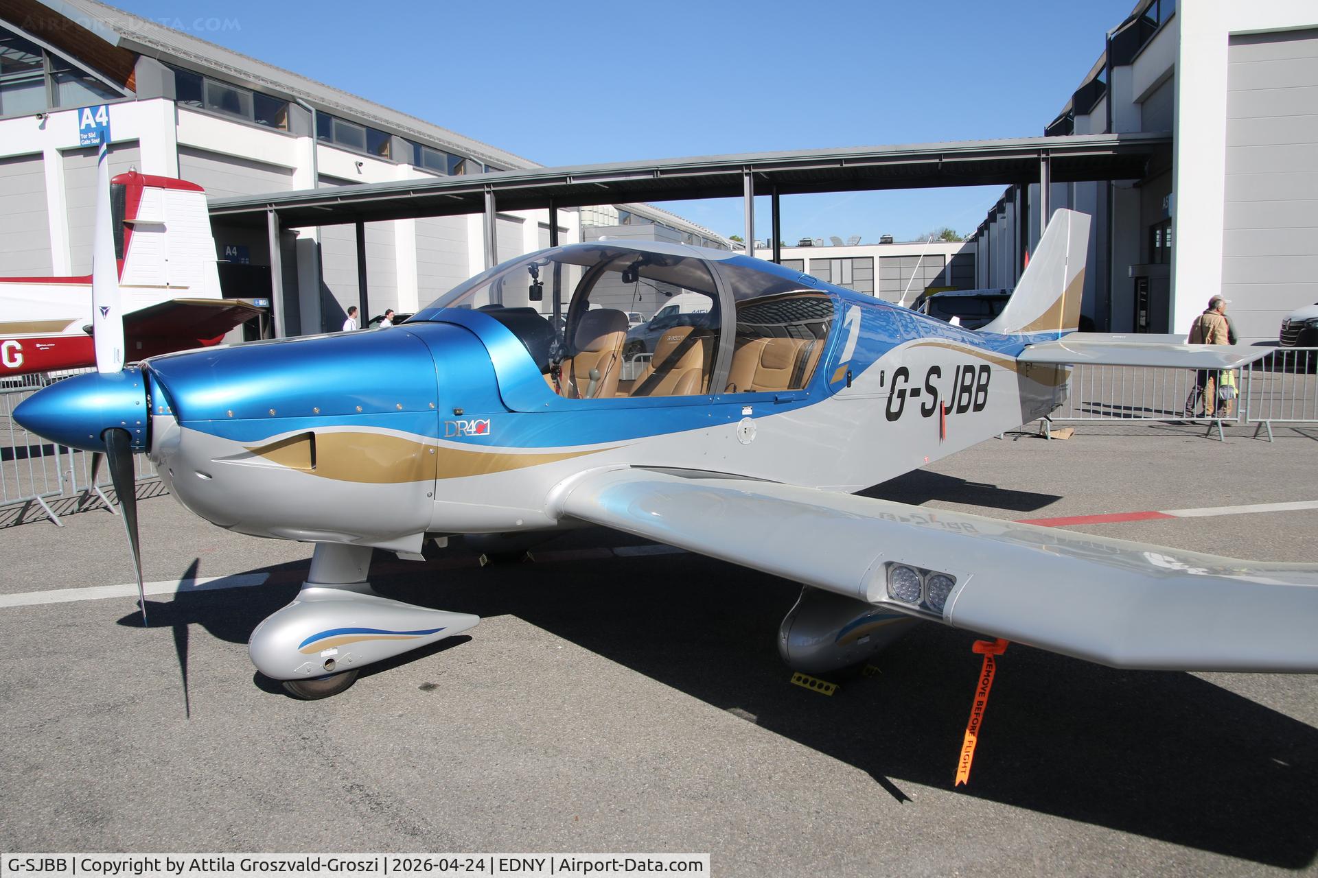 G-SJBB, 2020 Robin DR-400-140B Dauphin Major Major C/N 2744, EDNY - Bodensee Airport Friedrichshafen, Germany. AERO 2026