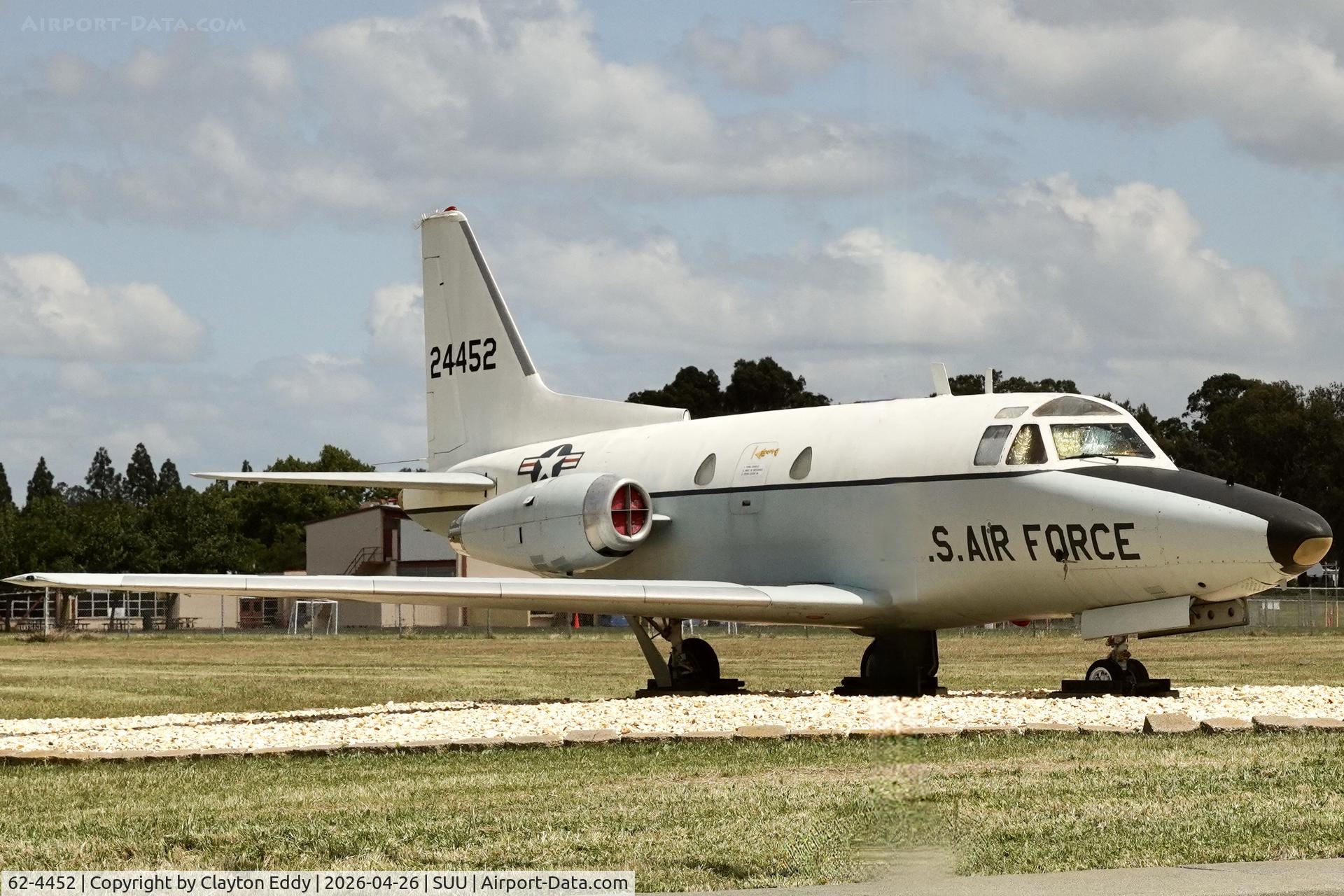 62-4452, 1962 North American T-39A Sabreliner C/N 276-5, Travis AFB in California 2026