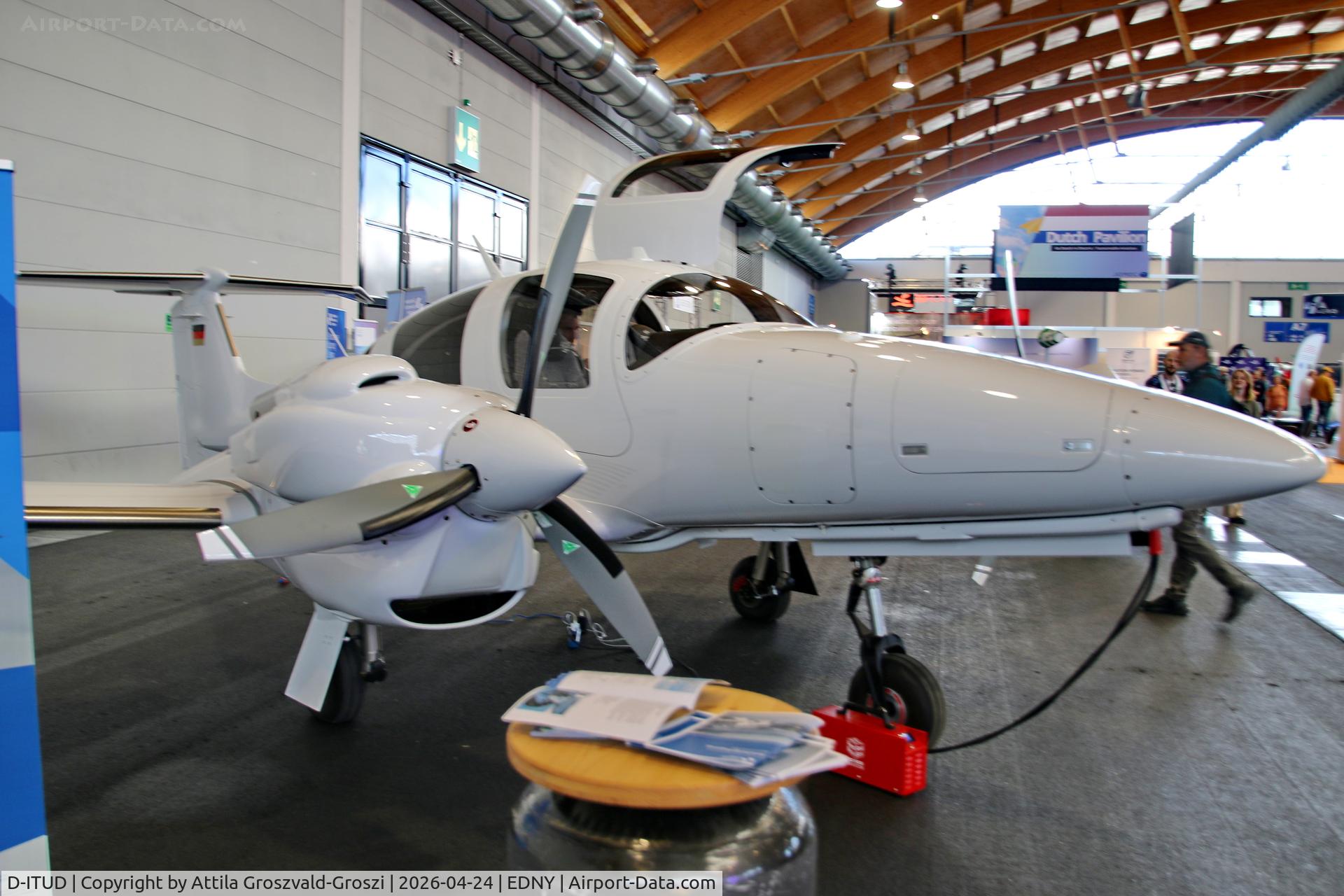 D-ITUD, Diamond DA-62MPP C/N 62.350, EDNY - Bodensee Airport Friedrichshafen, Germany. AERO 2026