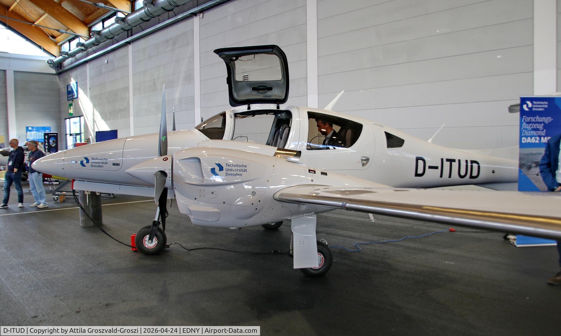 D-ITUD, Diamond DA-62MPP C/N 62.350, EDNY - Bodensee Airport Friedrichshafen, Germany. AERO 2026