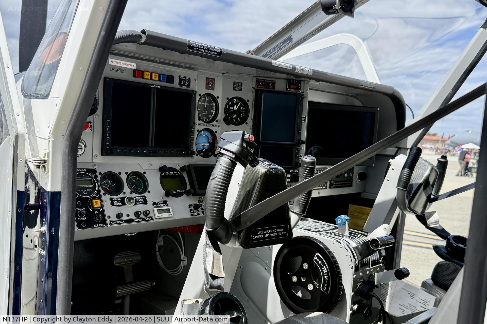 N137HP, 2015 GippsAero GA-8-TC320 Airvan C/N GA8-TC 320-15-218, Travis AFB airshow in California 2026