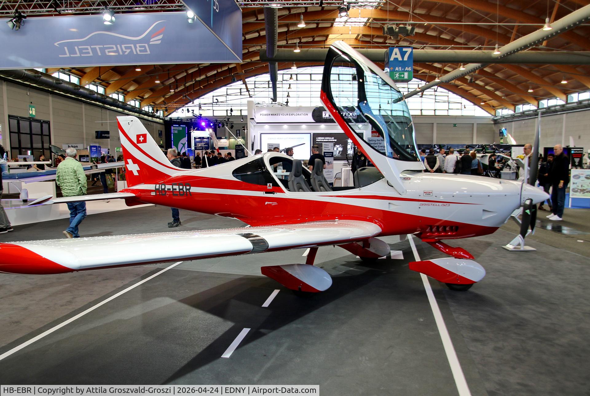 HB-EBR, 2026 BRM Aero Bristell B23-916M C/N 0183, EDNY - Bodensee Airport Friedrichshafen, Germany. AERO 2026