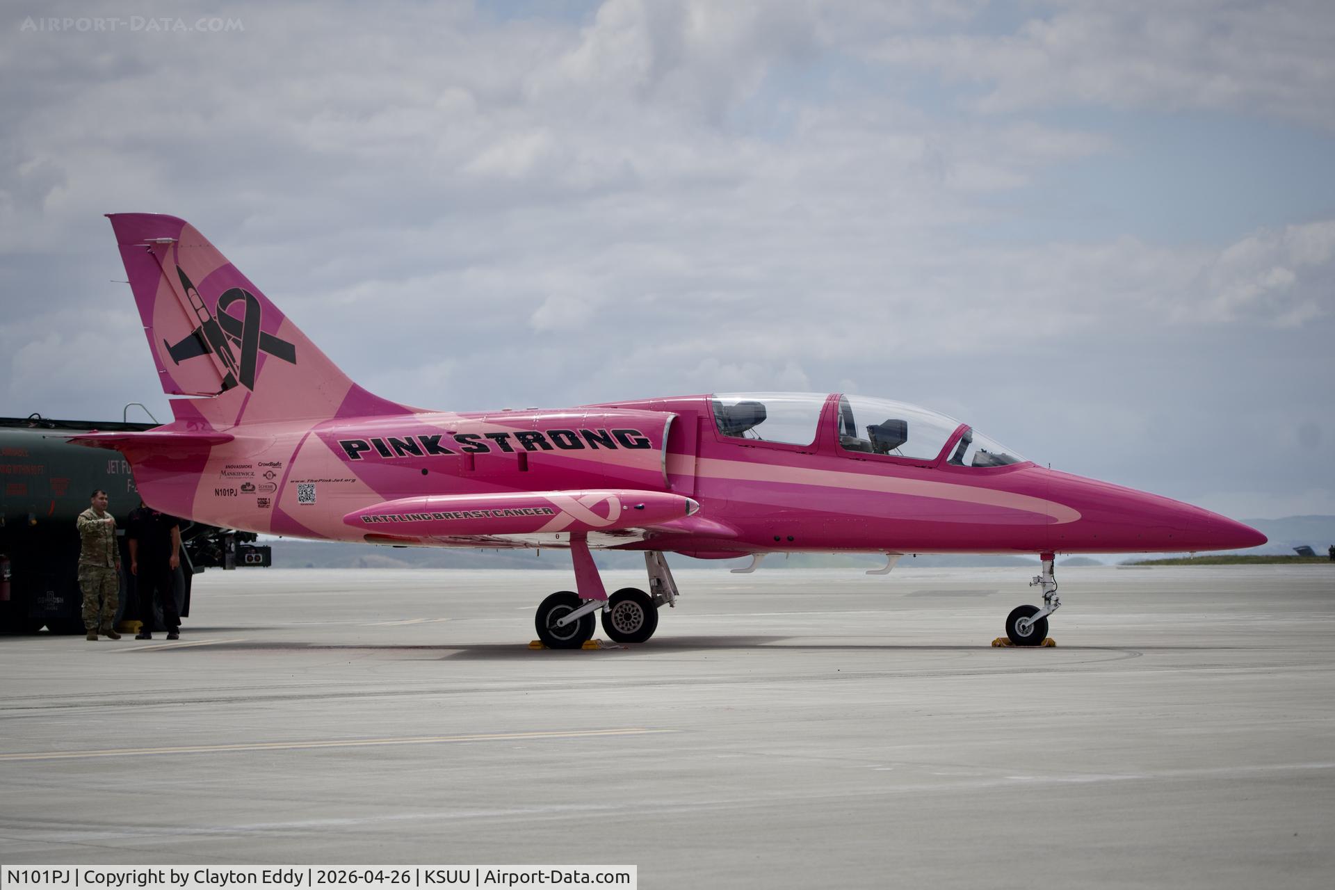 N101PJ, 1979 Aero Vodochody L-39C C/N 931341, Travis AFB airshow in California 2026