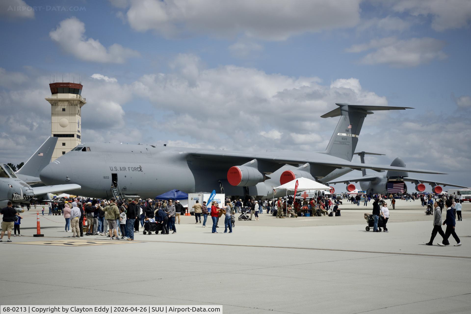 68-0213, 1968 Lockheed C-5C Galaxy C/N 500-0016, Travis AFB airhsow in California 2026