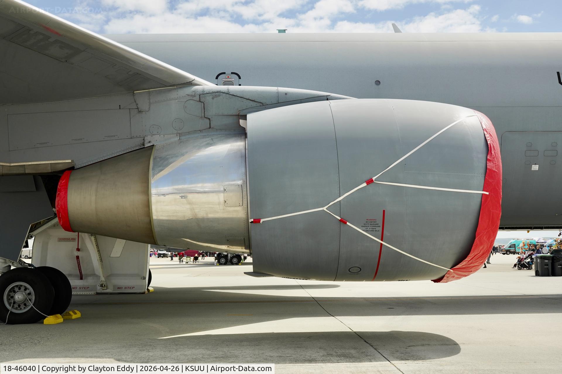 18-46040, 2019 Boeing KC-46A Pegasus C/N 34087/1162, Travis AFB airshow in California 2026