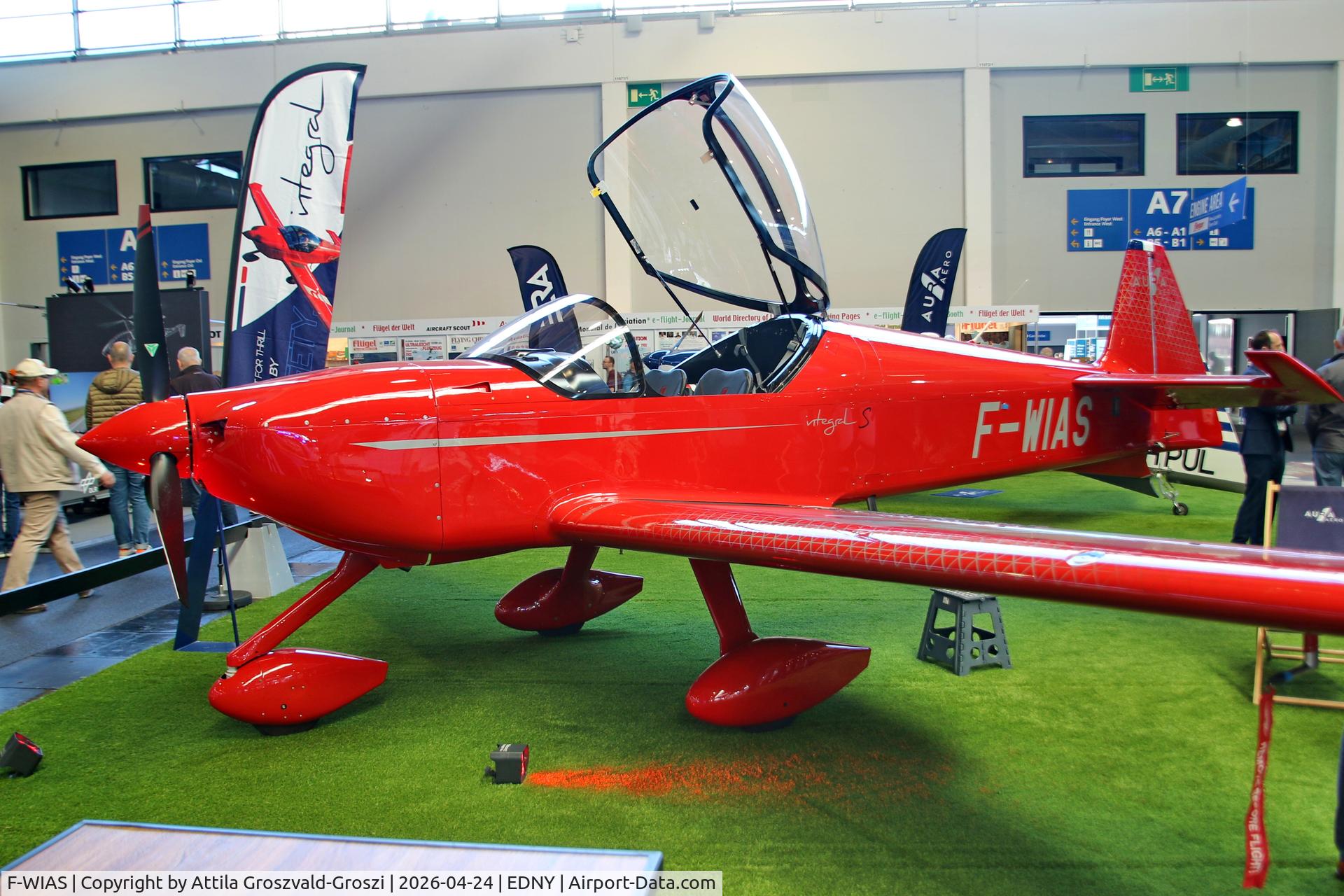 F-WIAS, 2023 Aura Aero Integral S C/N 01, EDNY - Bodensee Airport Friedrichshafen, Germany. AERO 2026