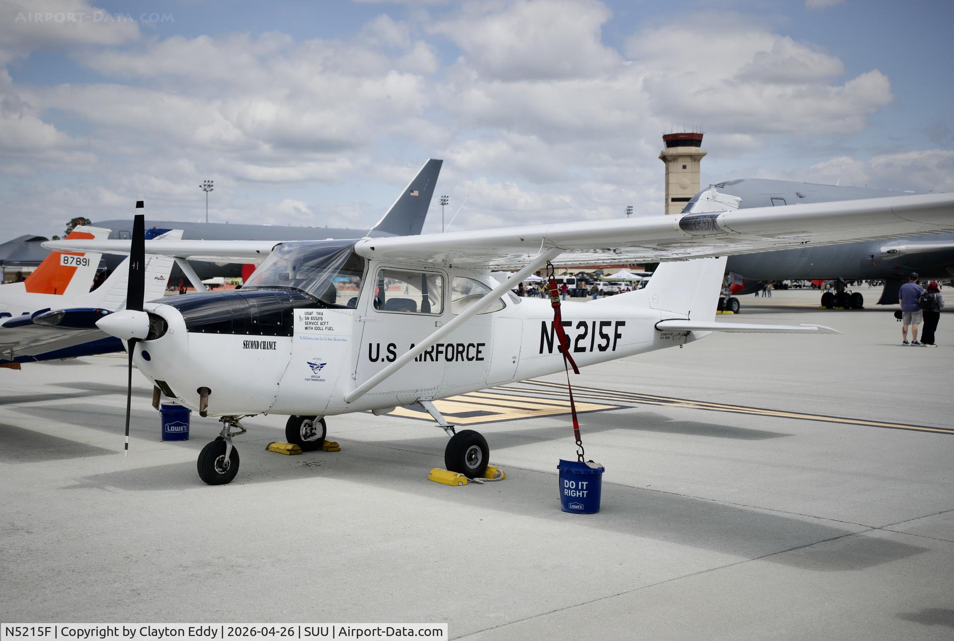 N5215F, 1965 Cessna 172F C/N 17253233, Travis AFB airshow 2026