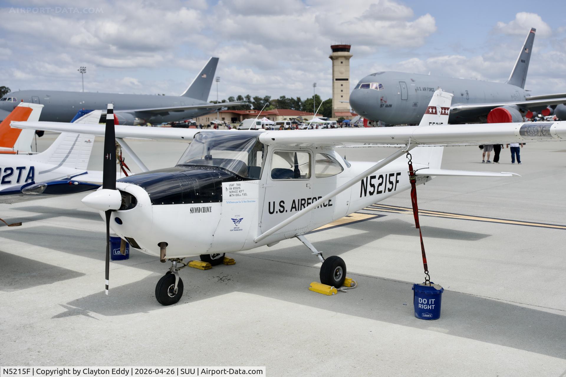 N5215F, 1965 Cessna 172F C/N 17253233, Travis AFB airshow 2026