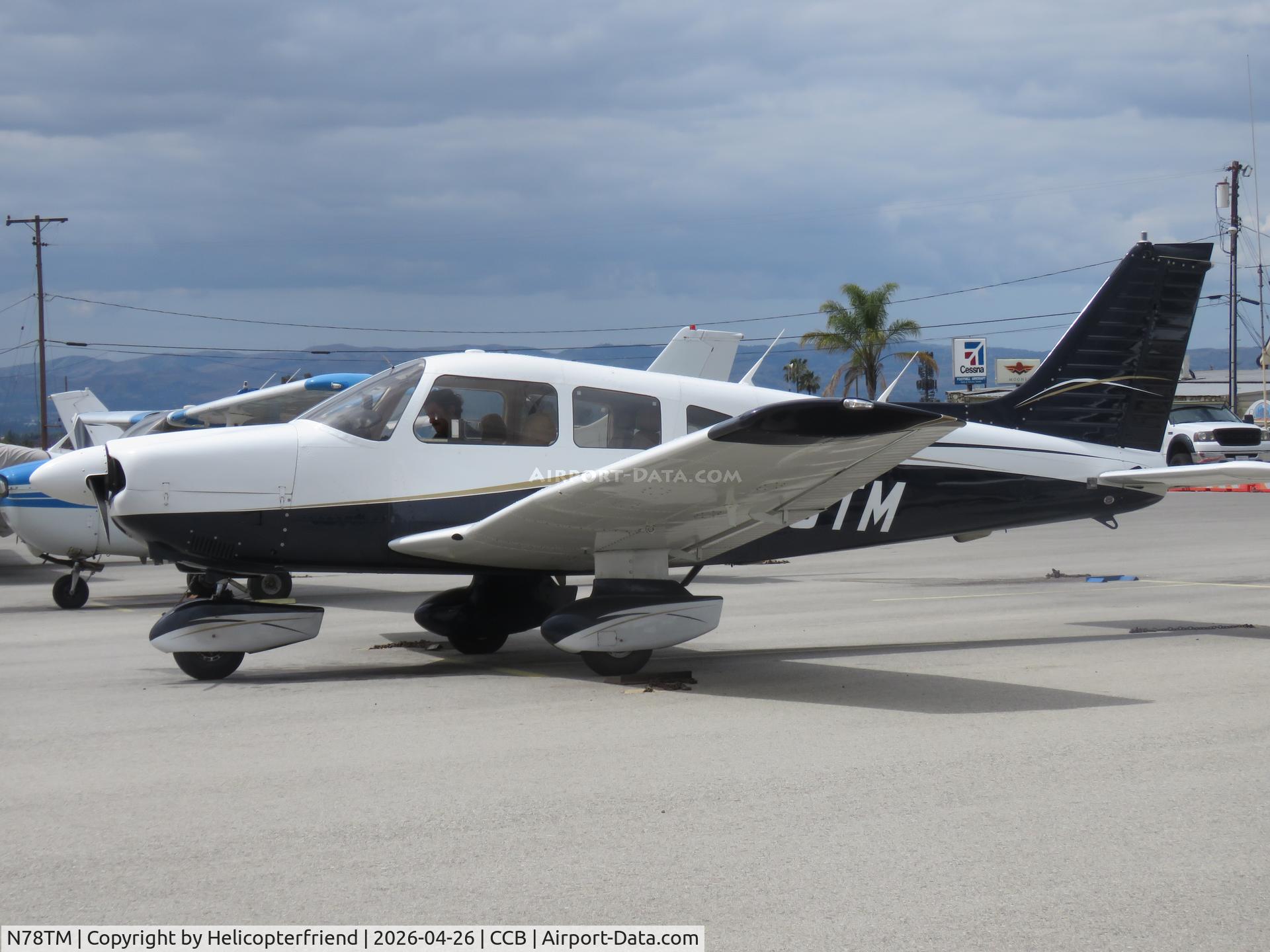 N78TM, 1977 Piper PA-28-181 C/N 28-7890216, Parked in transit parking