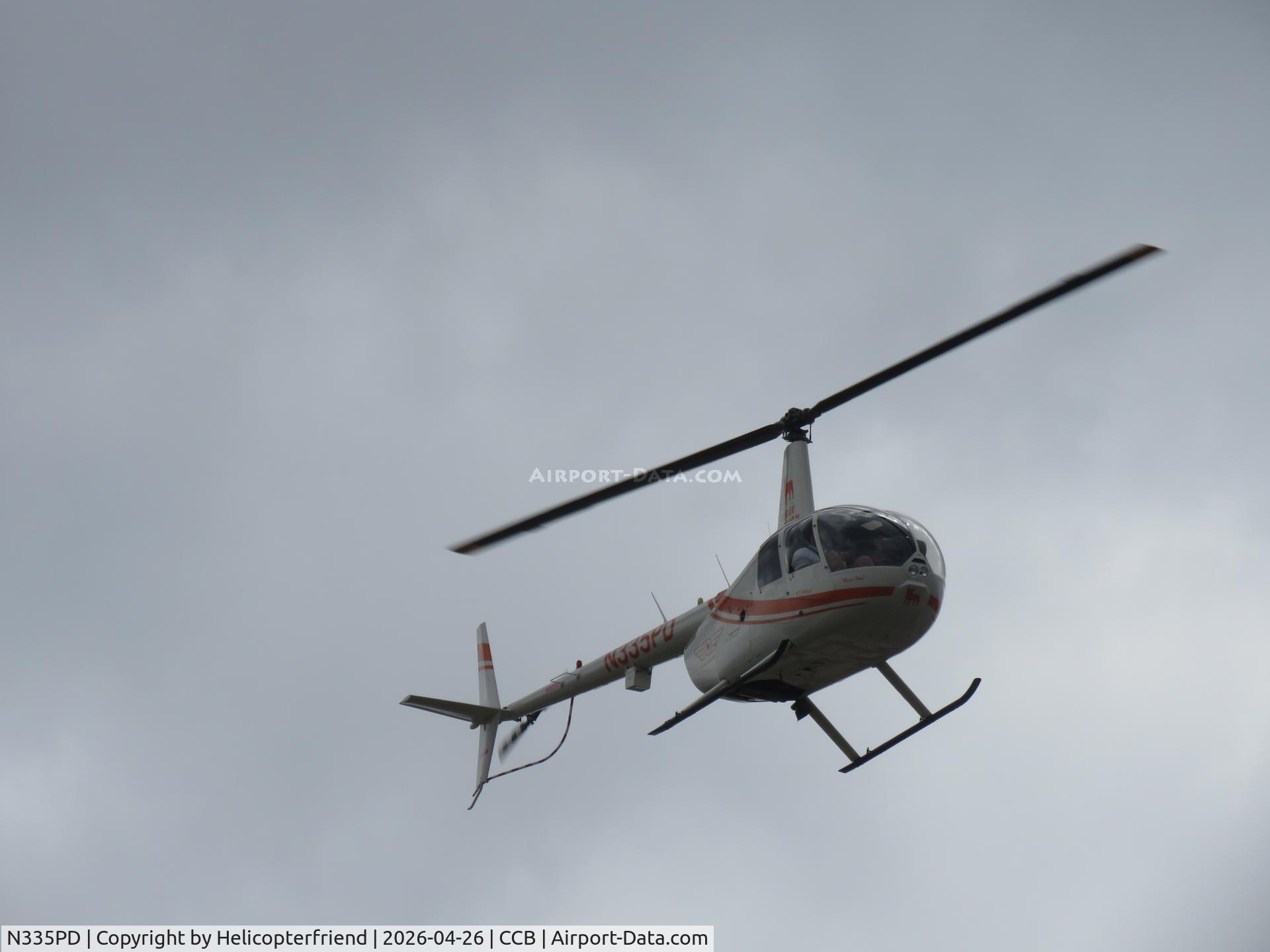 N335PD, 2005 Robinson R44 II C/N 10611, On final