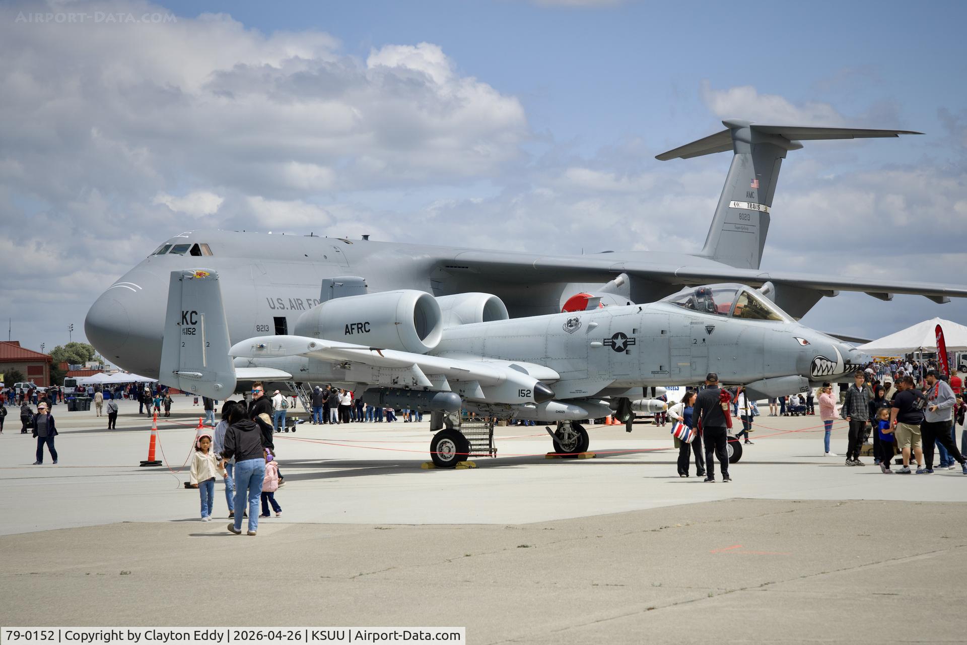79-0152, 1979 Fairchild Republic A-10C Thunderbolt II C/N A10-0416, Travis AFB airshow in California 2026