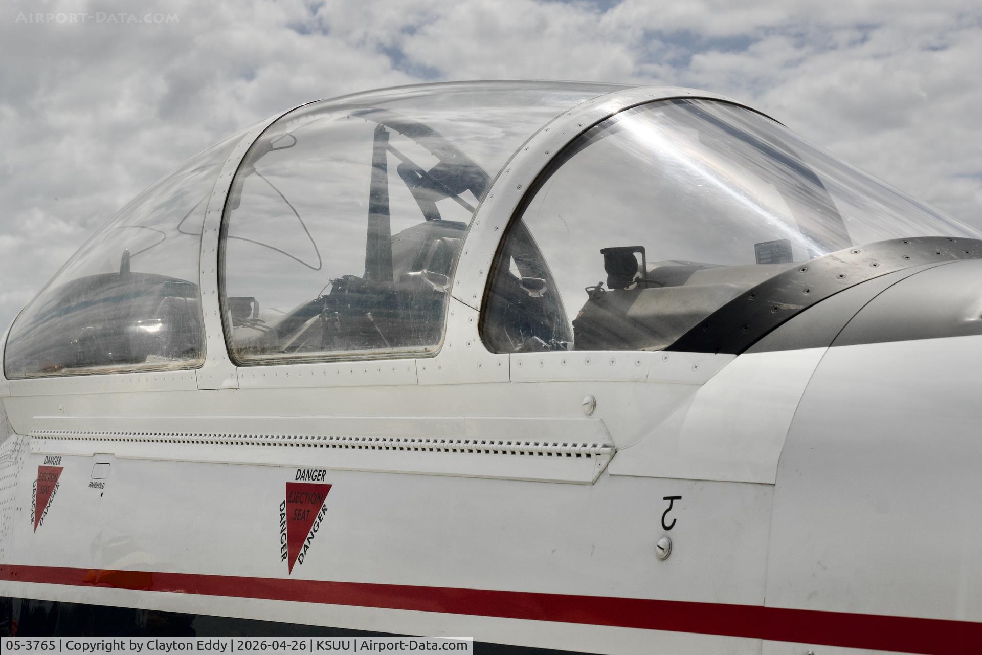 05-3765, 2005 Raytheon T-6A Texan II C/N PT-317, Travis AFB airshow in California 2026