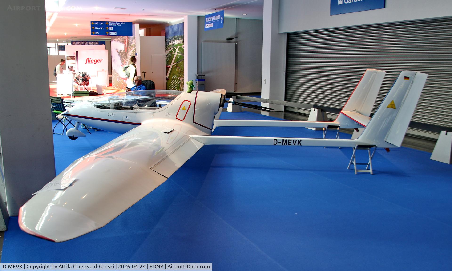 D-MEVK, Airsport Song Electric C/N not found_D-MEVK, EDNY - Bodensee Airport Friedrichshafen, Germany. AERO 2026