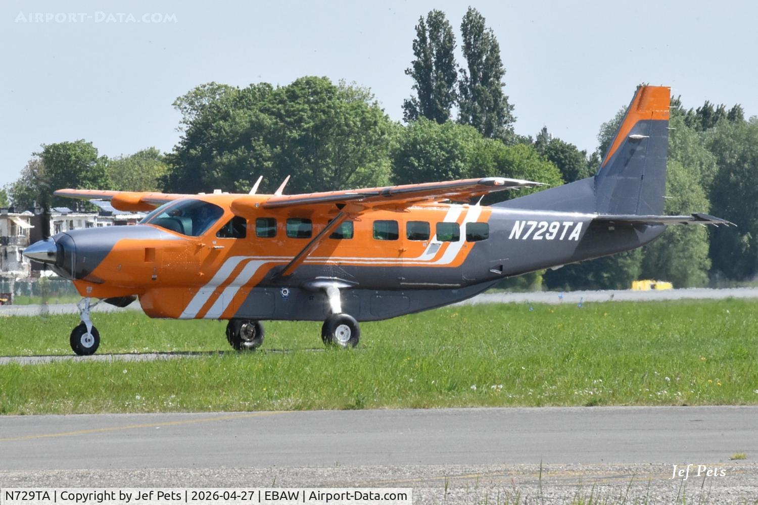 N729TA, 2026 Cessna 208B Grand Caravan EX C/N 208B5939, At Antwerp Airport.