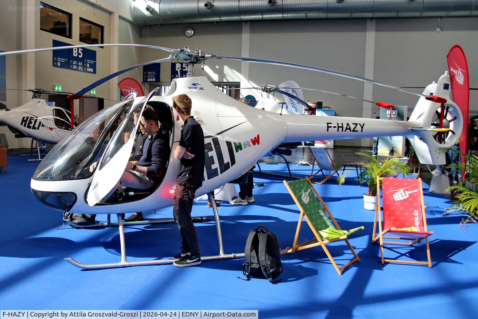 F-HAZY, Guimbal Cabri G2 C/N 1339, EDNY - Bodensee Airport Friedrichshafen, Germany. AERO 2026