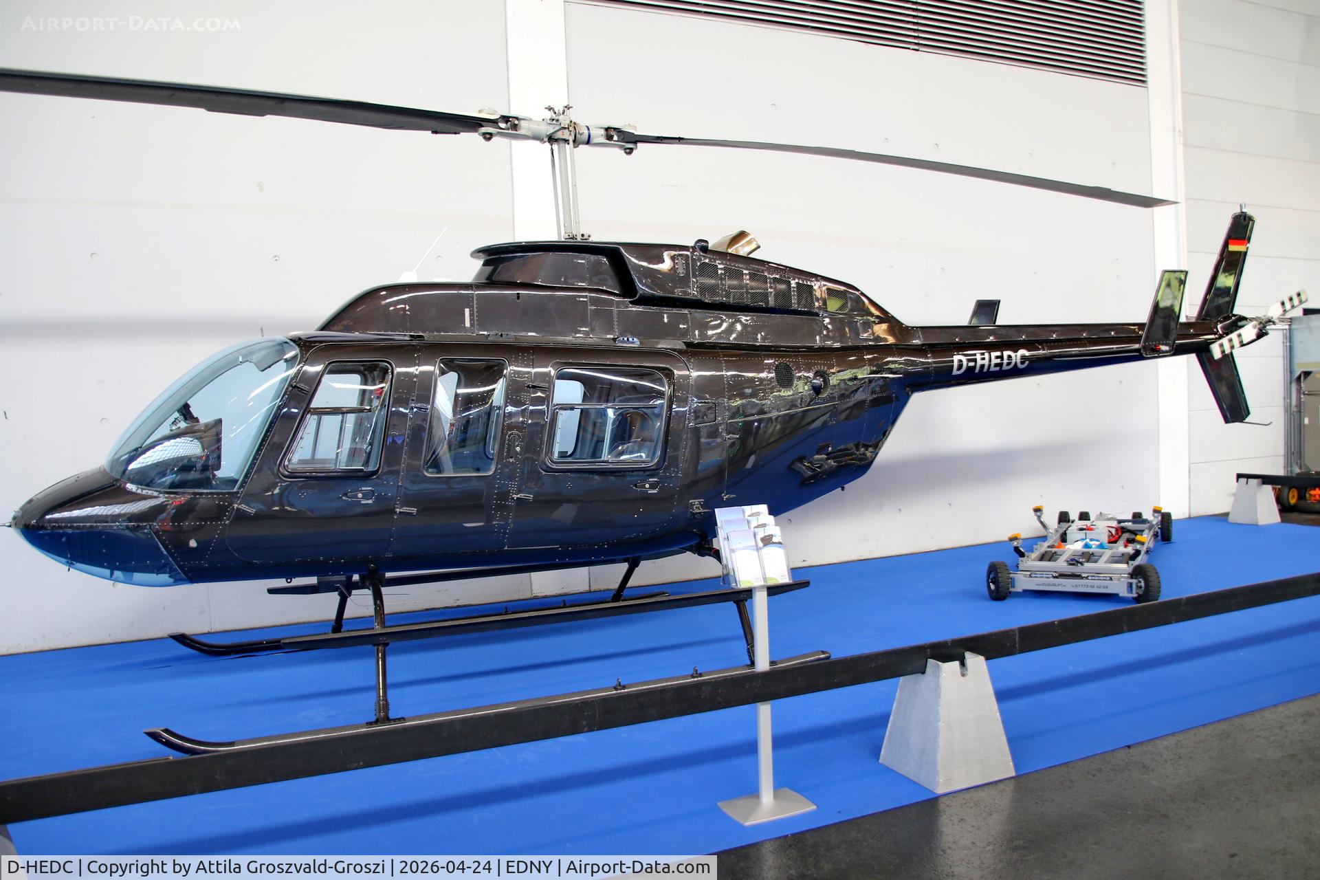 D-HEDC, 1994 Bell 206L-4 LongRanger IV LongRanger C/N 52097, EDNY - Bodensee Airport Friedrichshafen, Germany. AERO 2026