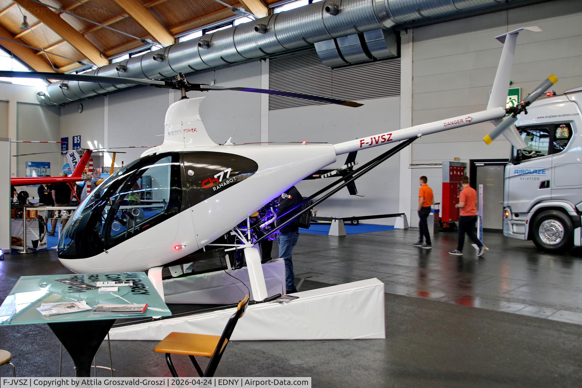 F-JVSZ, 2014 Heli-Sport CH77 Ranabot, EDNY - Bodensee Airport Friedrichshafen, Germany. AERO 2026