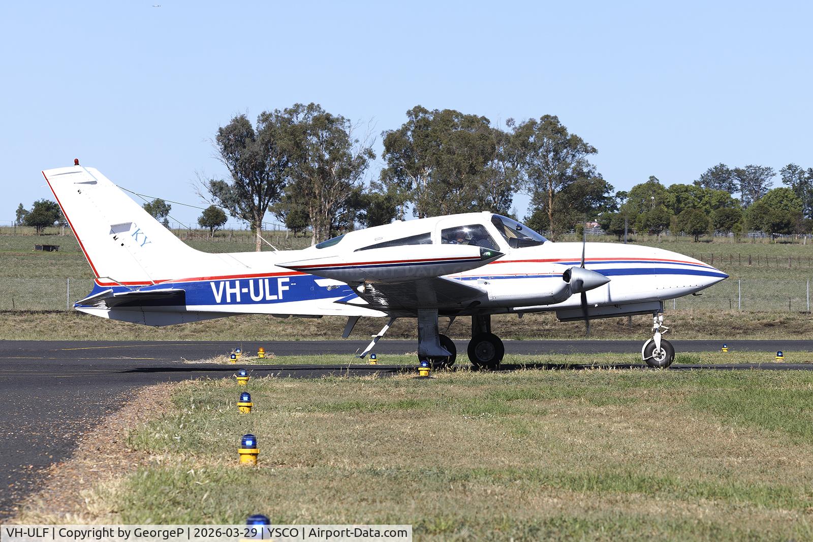 VH-ULF, 1978 Cessna 310R C/N 310R1429, Warbirds Over Scone 2026.
