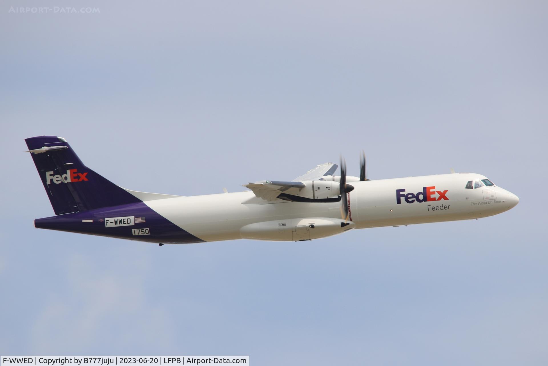 F-WWED, 2023 ATR 72-600F (72-212A C/N 1750, at SIAE 2023
1st original cargo