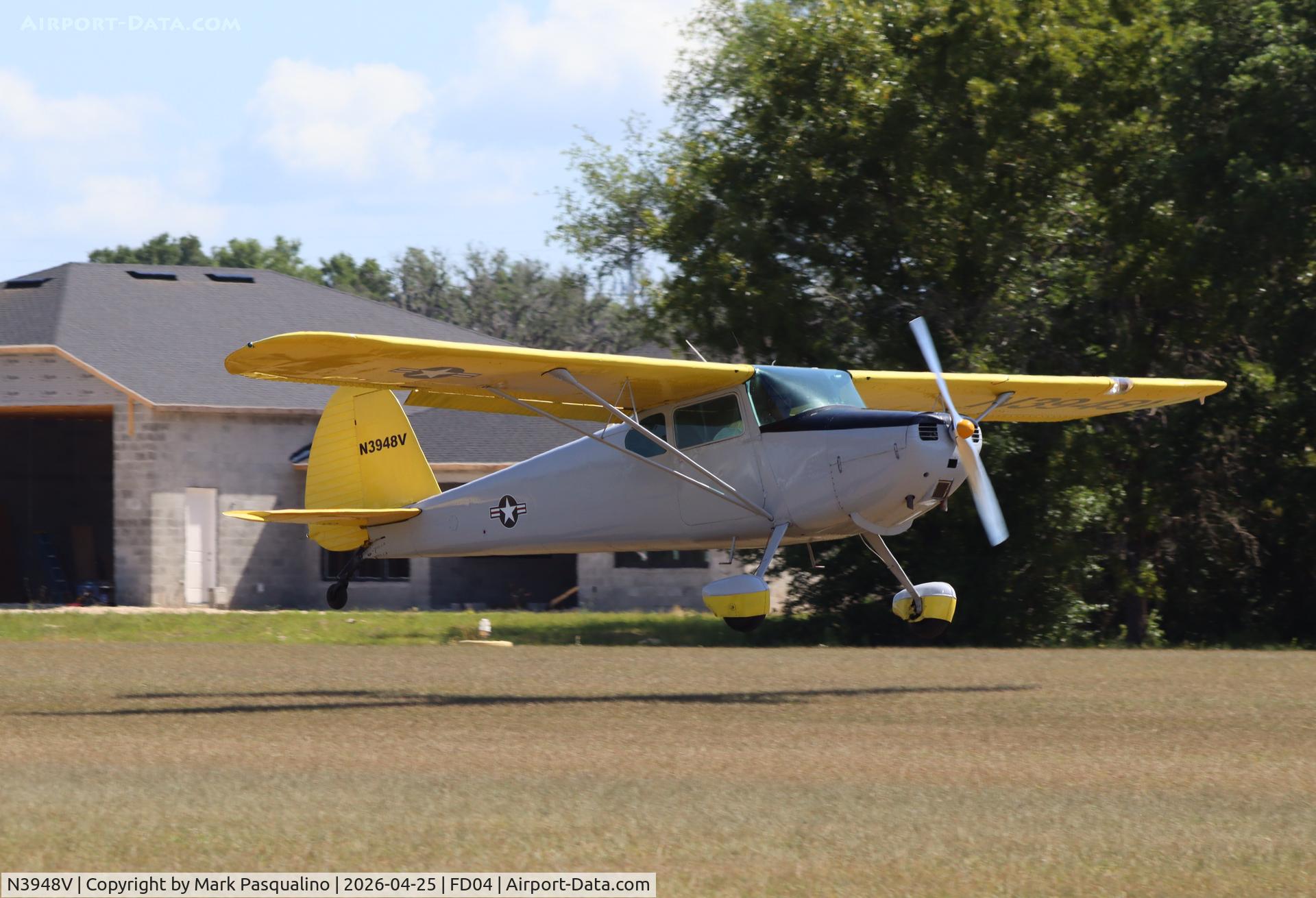 N3948V, 1948 Cessna 170 C/N 18267, Cessna 170