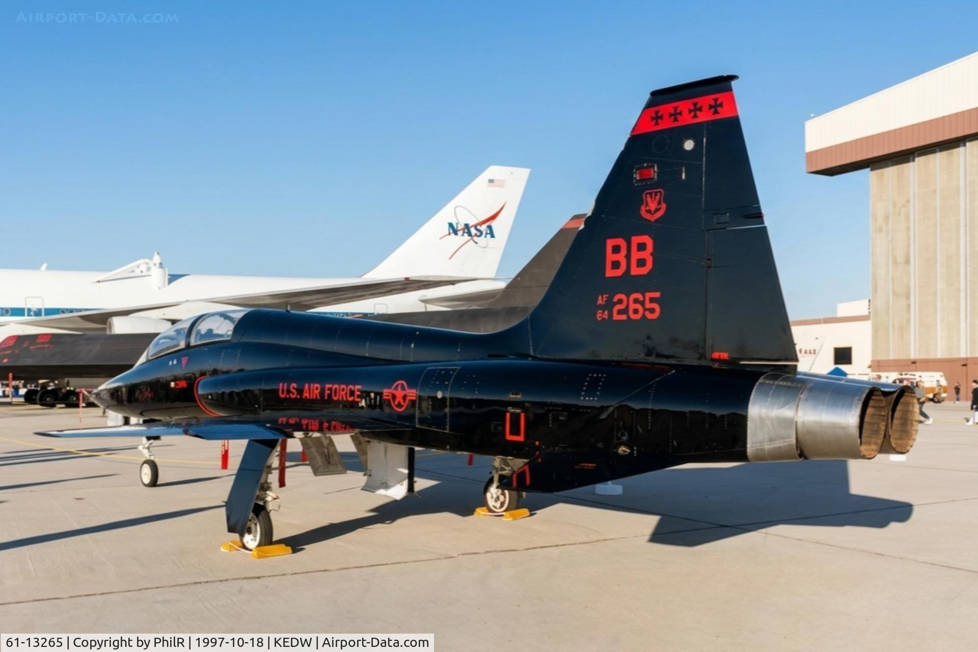 71-1368, 1972 Northrop YA-9A C/N 02, 64-13265 1966 Northrop T-38A Talon USAF Edwards AFB 
