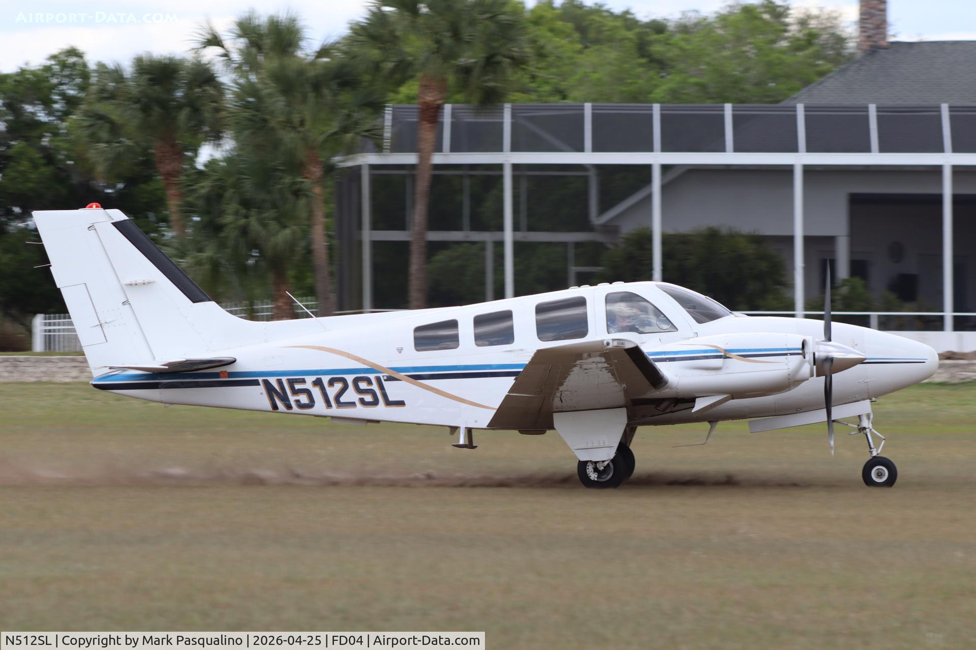 N512SL, 1984 Beech 58P Baron C/N TJ-472, Beech 58P