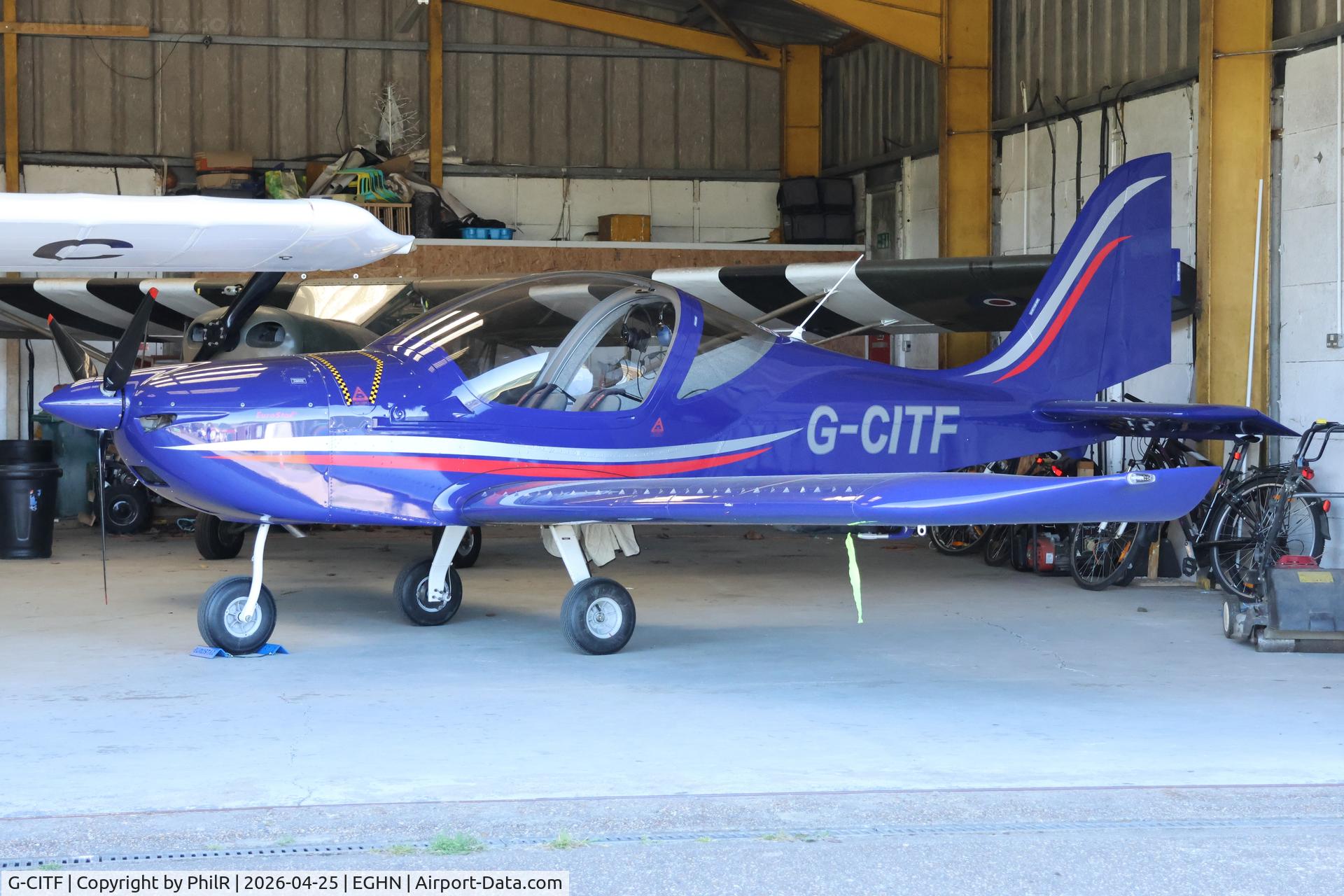 G-CITF, 2015 Evektor EV-97 Eurostar SL C/N 2015-4223, 2015 Light Sport Aviation EV-97 Eurostar SL Microlight Sandown IoW 25.04.26.JPG
